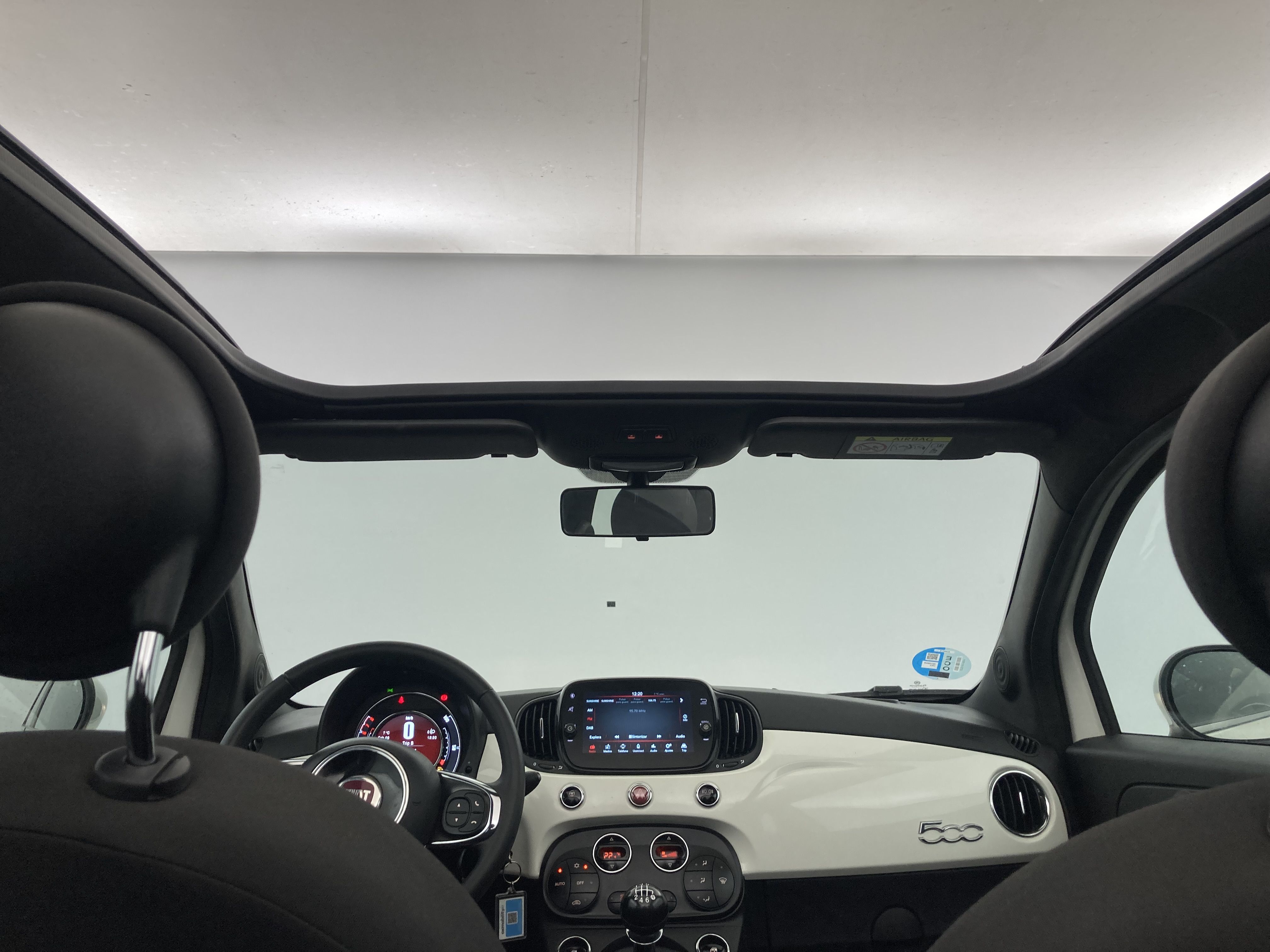 fiat 500c dolcevita 1.0 HYBRID 70 MHEV 2024 bianco 25