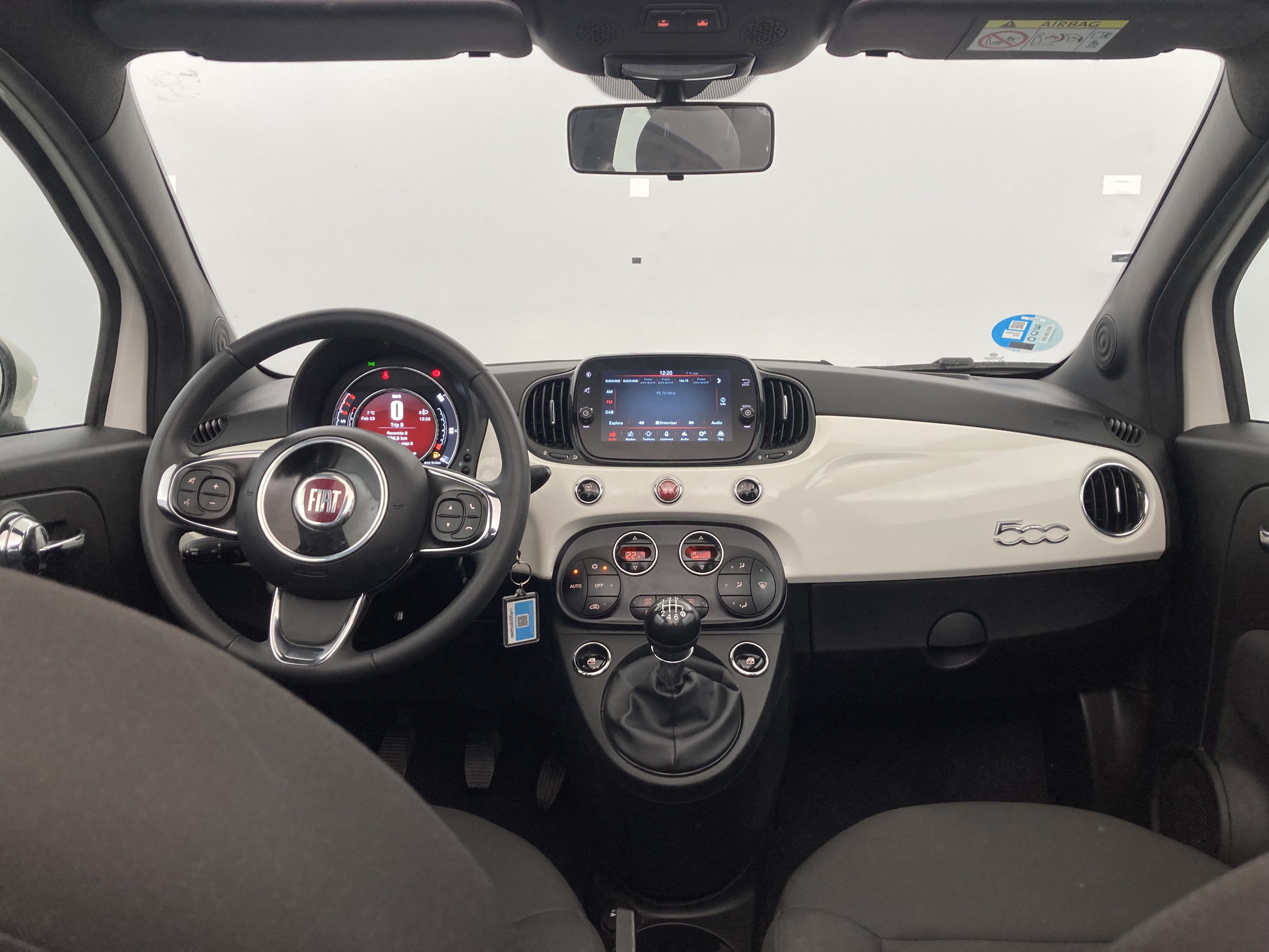 fiat 500c dolcevita 1.0 HYBRID 70 MHEV 2024 bianco 33