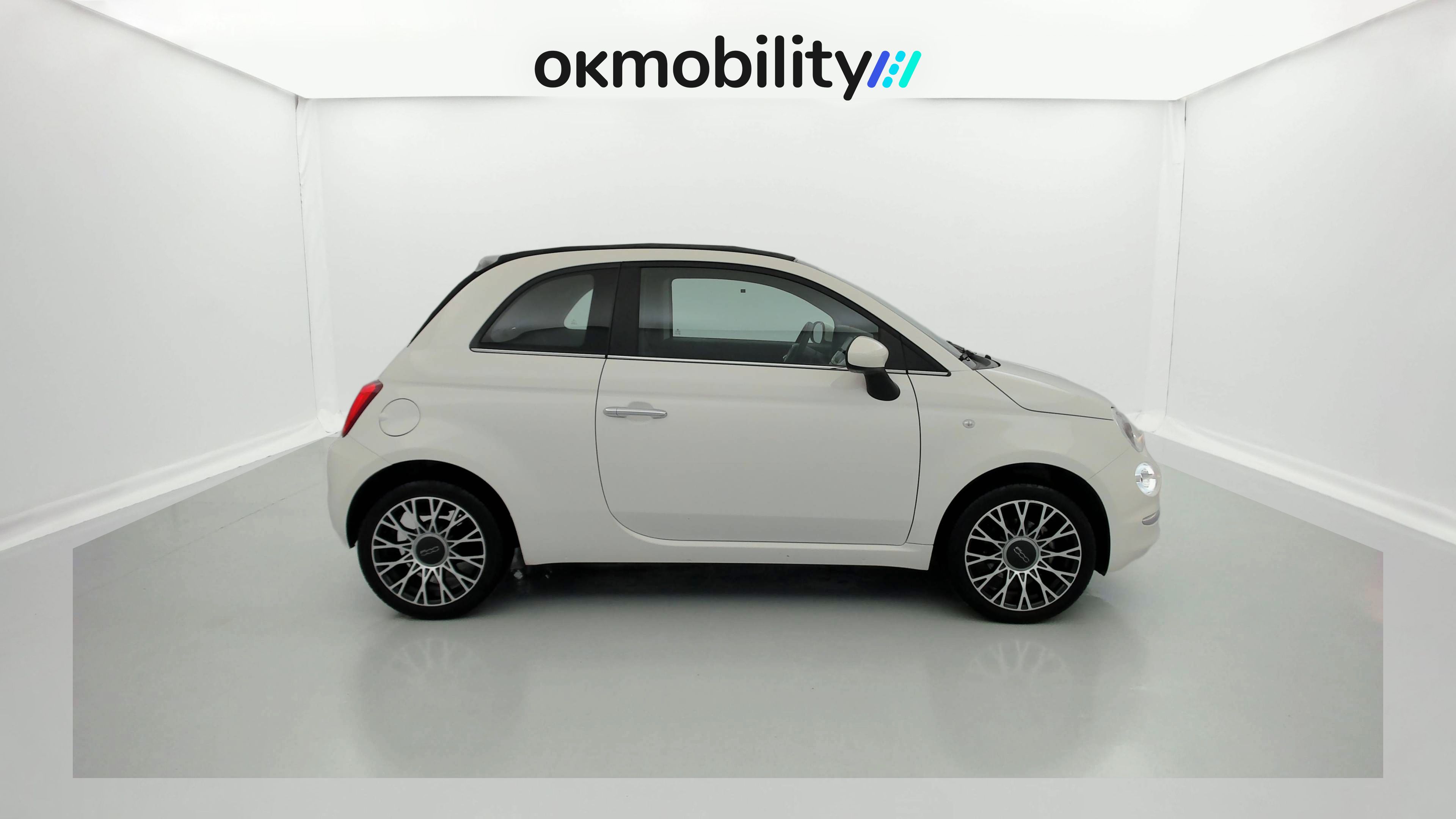 fiat 500c dolcevita 1.0 HYBRID 70 MHEV 2024 bianco 2