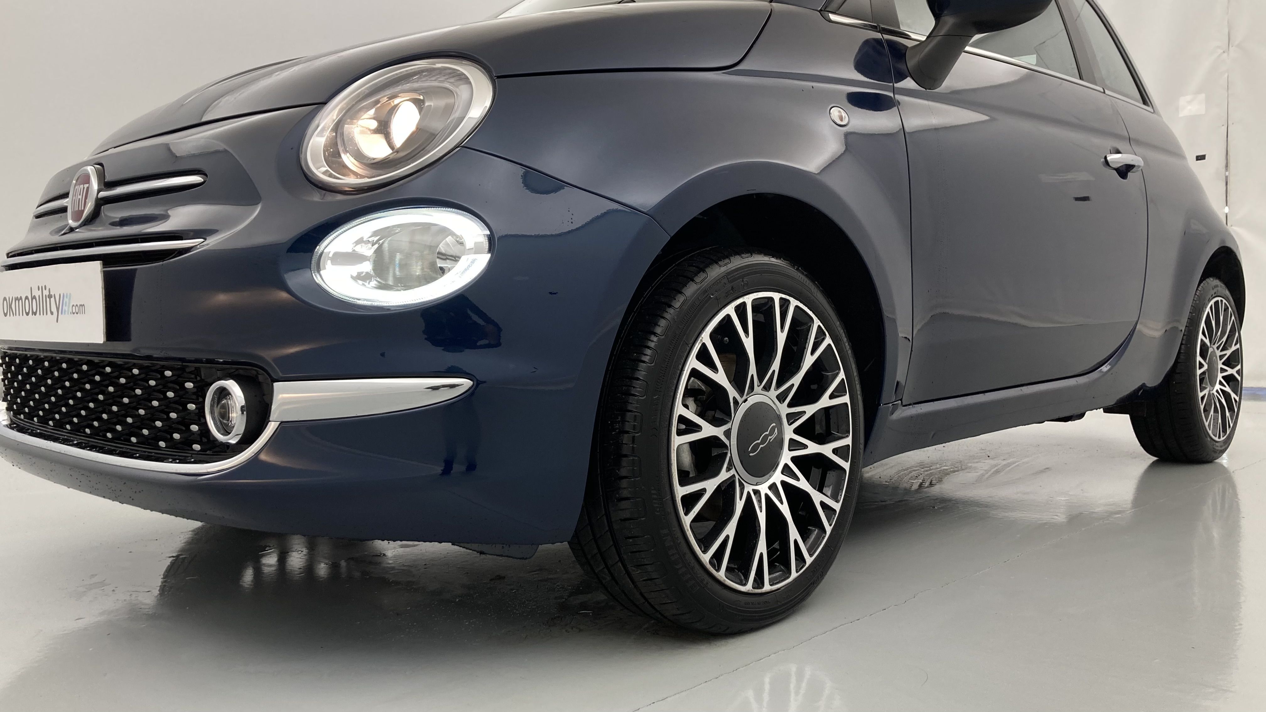 fiat 500c dolcevita 1.0 HYBRID 70 MHEV 2024 blu 35