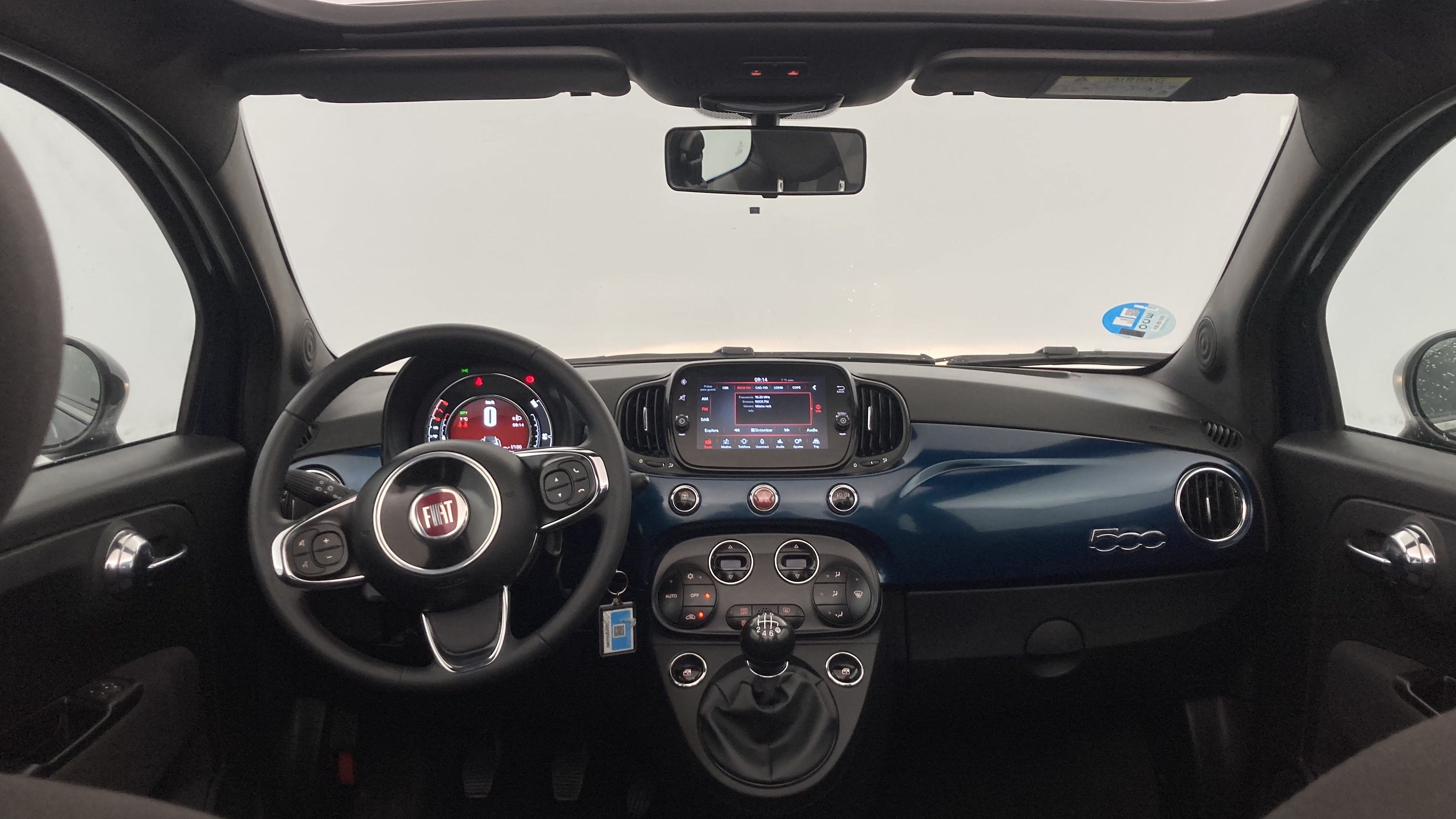 fiat 500c dolcevita 1.0 HYBRID 70 MHEV 2024 blu 37