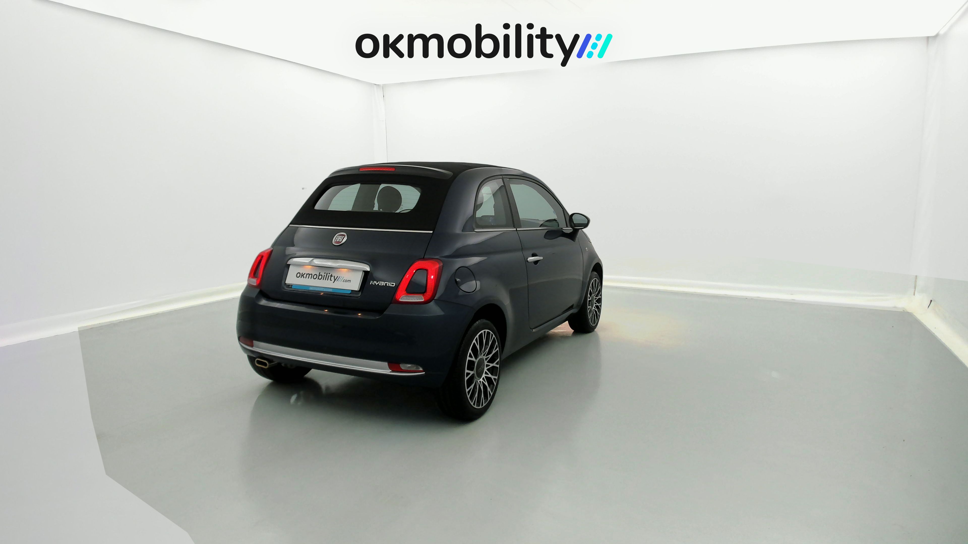 fiat 500c dolcevita 1.0 HYBRID 70 MHEV 2024 blu 11