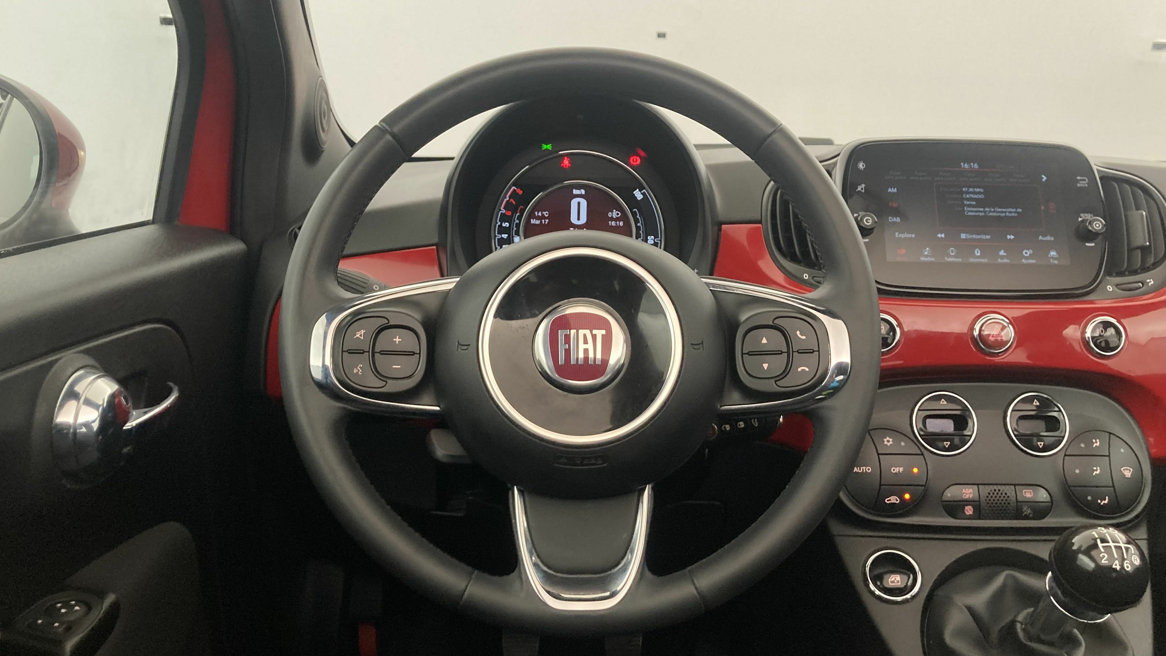 fiat 500c dolcevita 1.0 HYBRID 70 MHEV 2024 rosso corsa 17