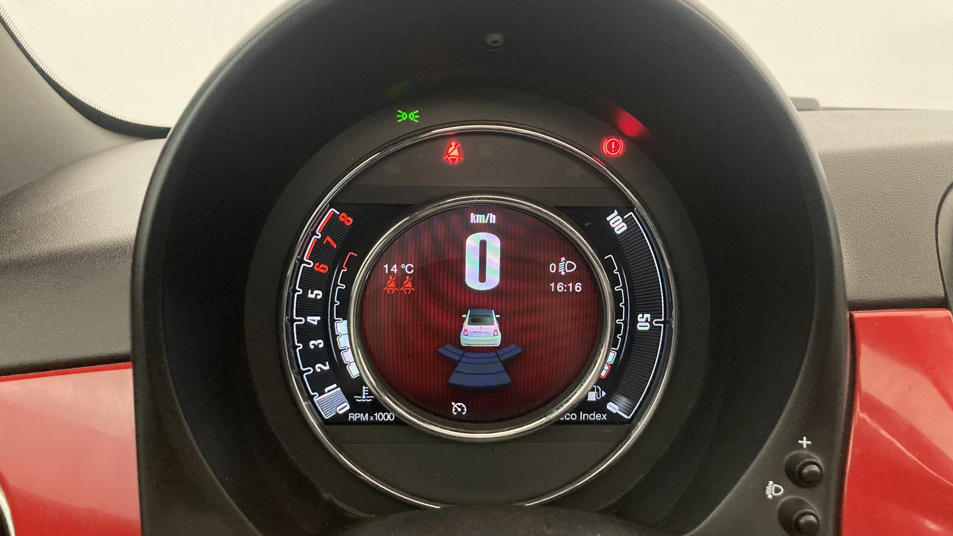 fiat 500c dolcevita 1.0 HYBRID 70 MHEV 2024 rosso corsa 18