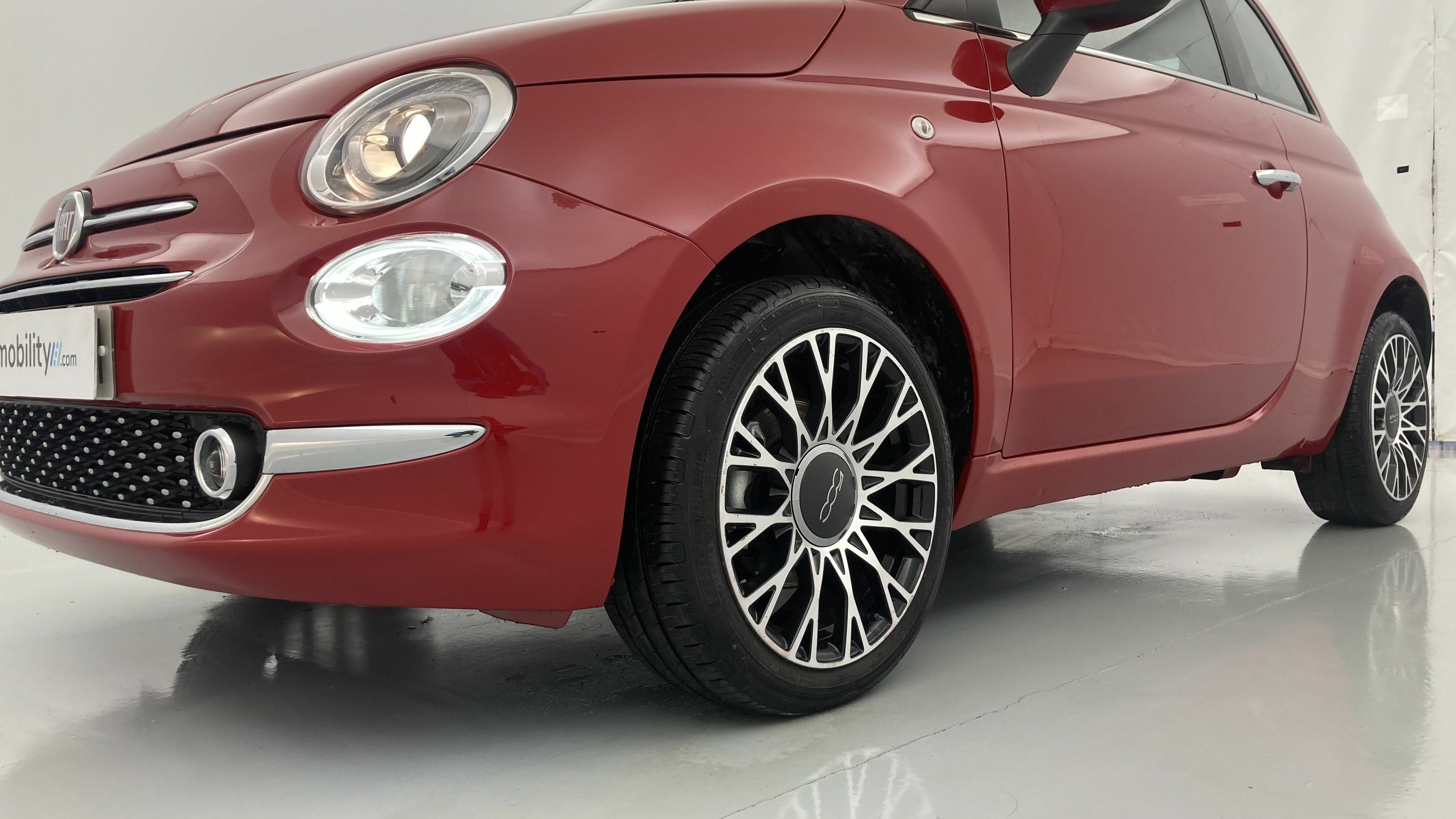fiat 500c dolcevita 1.0 HYBRID 70 MHEV 2024 rosso corsa 26