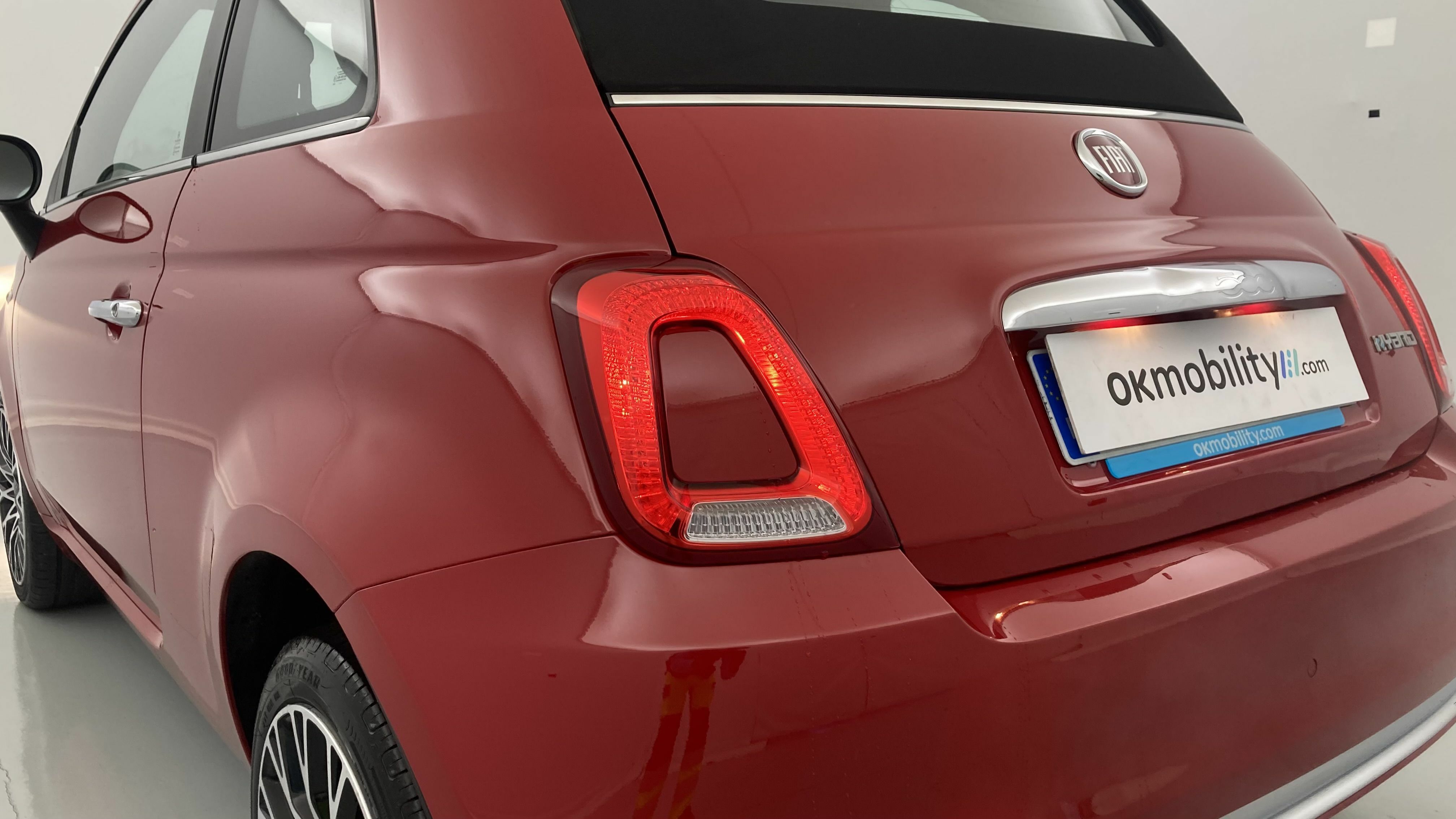 fiat 500c dolcevita 1.0 HYBRID 70 MHEV 2024 rosso corsa 30