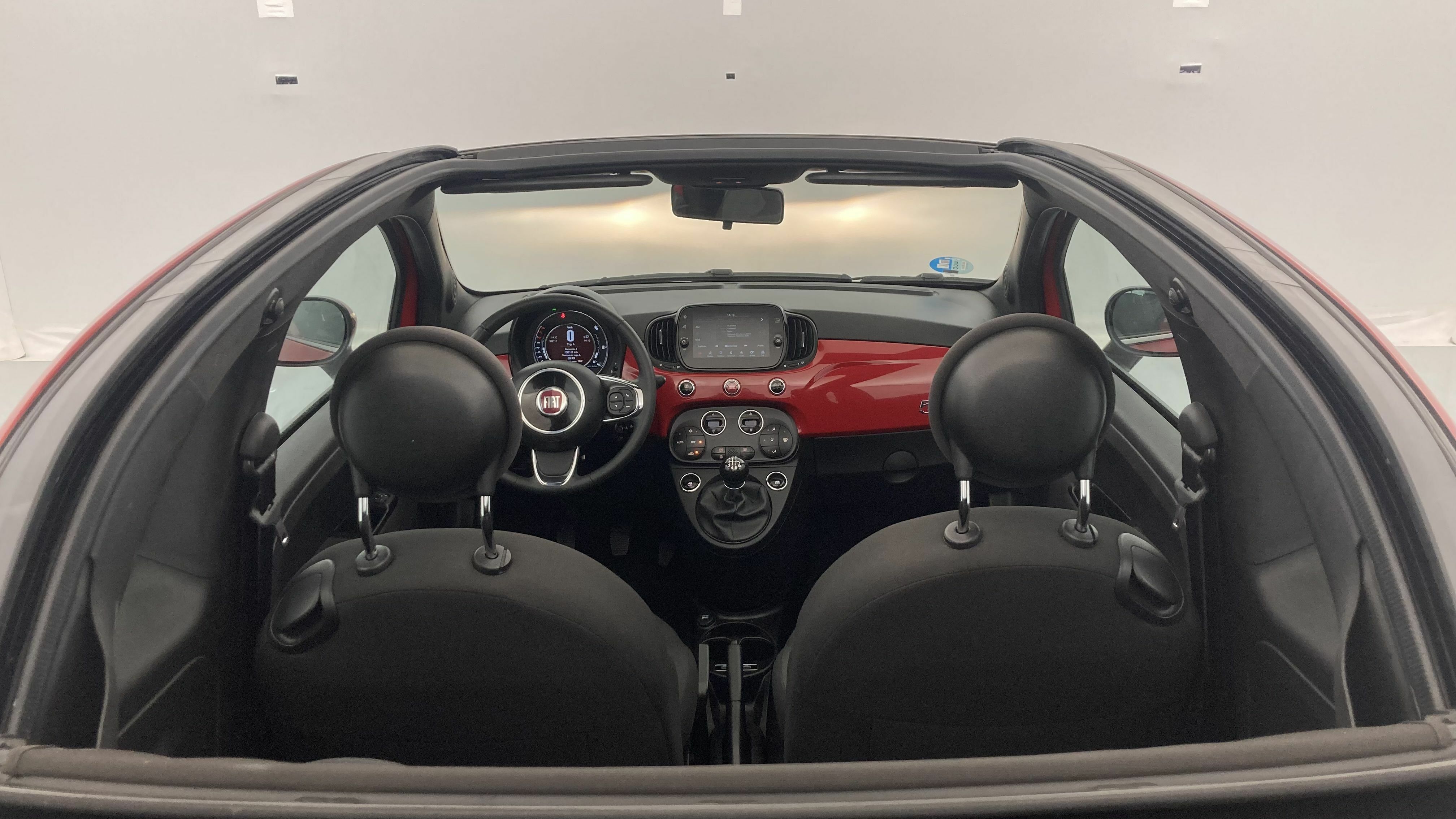 fiat 500c dolcevita 1.0 HYBRID 70 MHEV 2024 rosso corsa 33