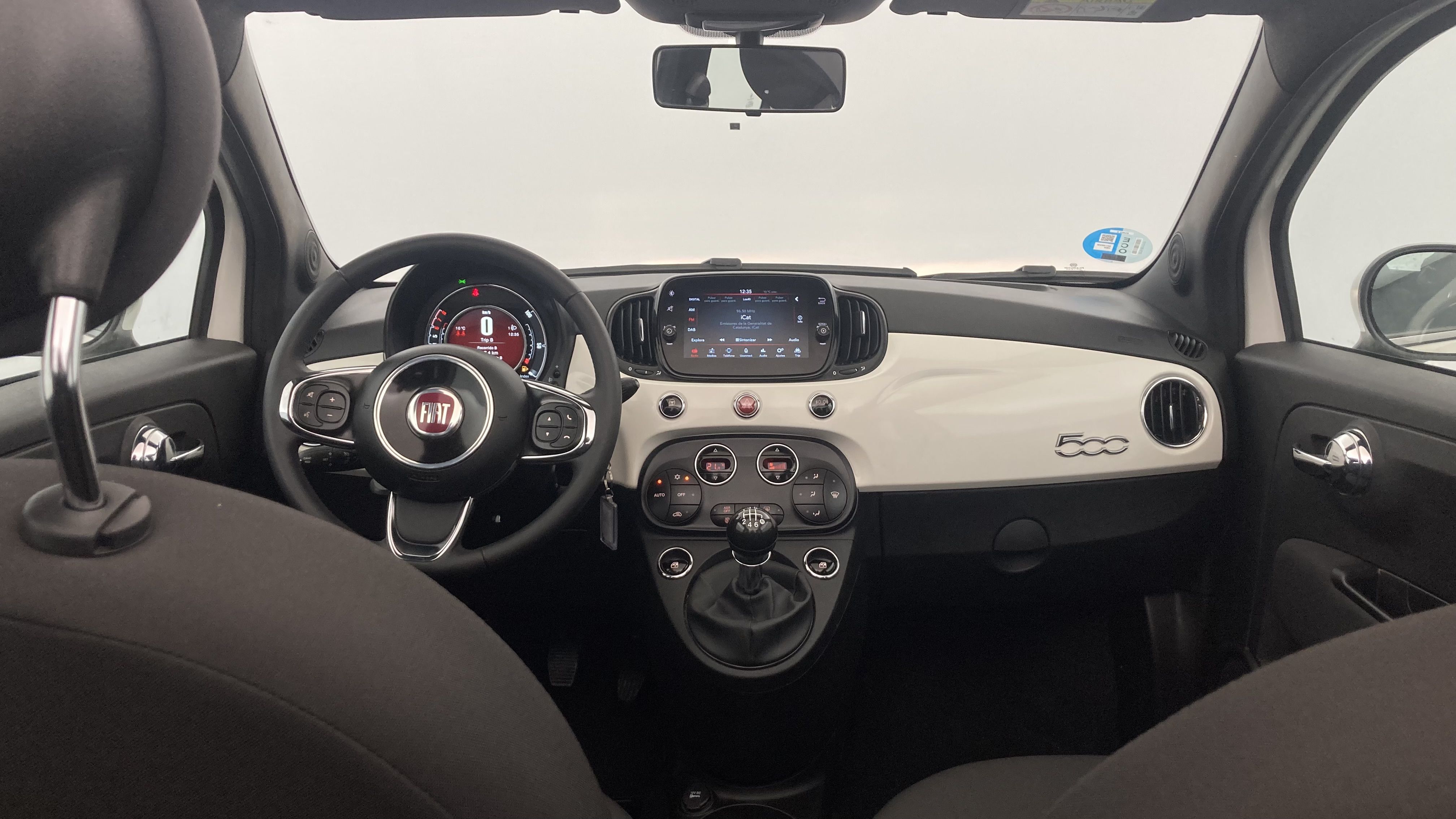 fiat 500c dolcevita 1.0 HYBRID 70 MHEV 2024 bianco 35