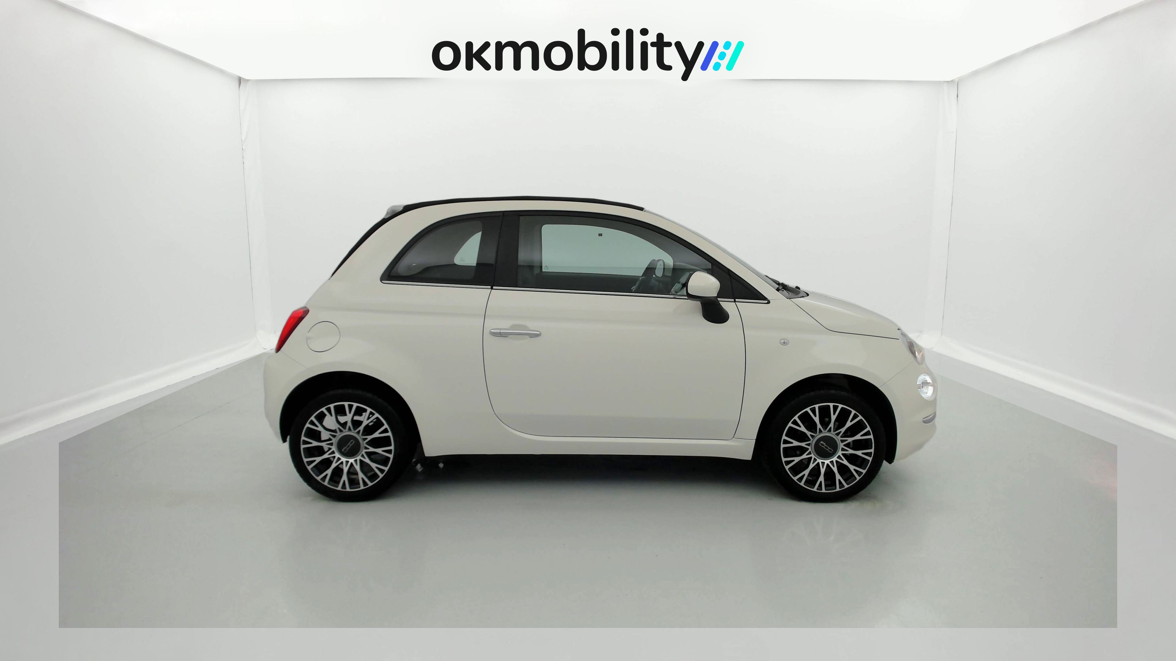 fiat 500c dolcevita 1.0 HYBRID 70 MHEV 2024 bianco 2