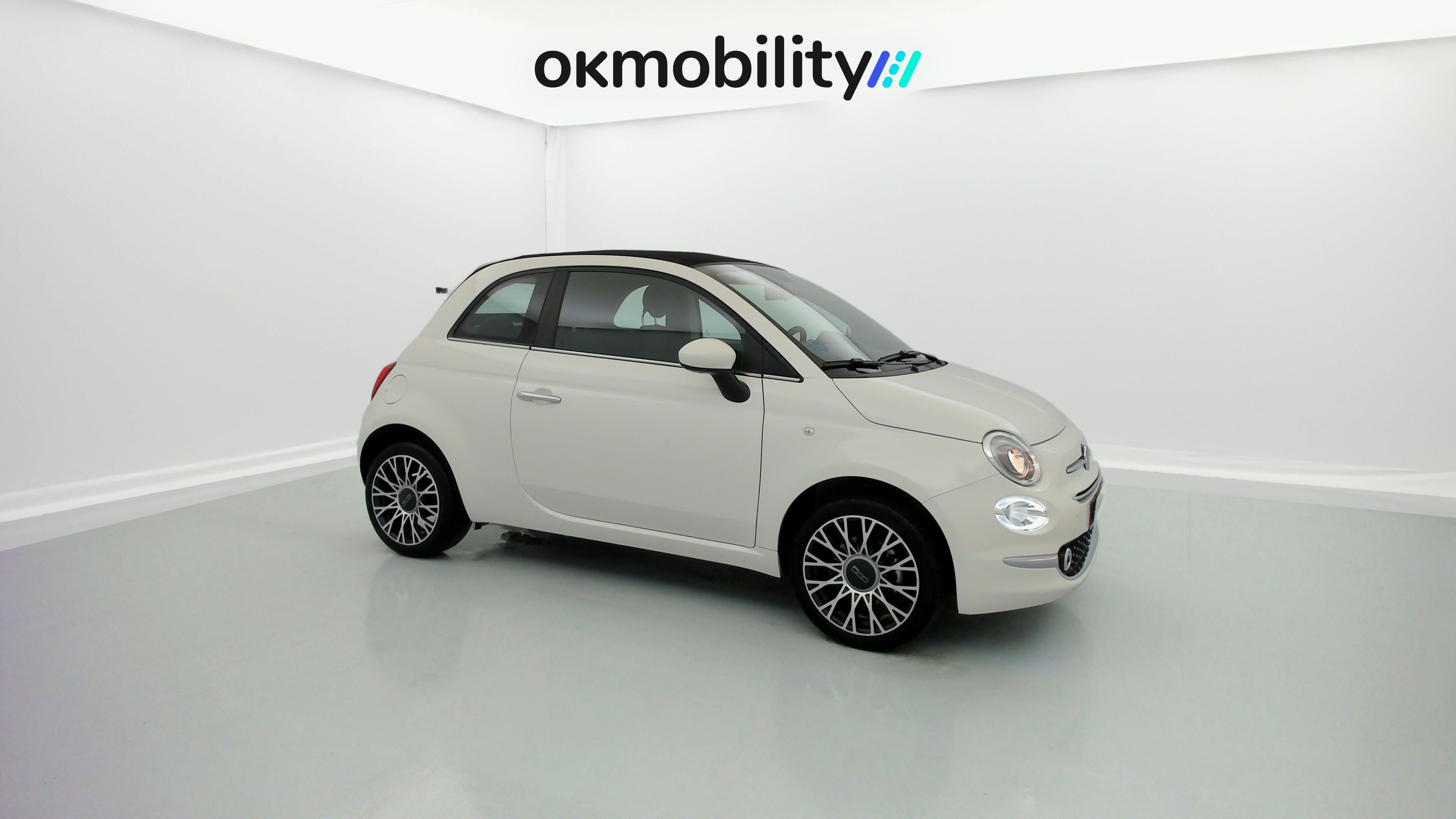 fiat 500c dolcevita 1.0 HYBRID 70 MHEV 2024 bianco 3