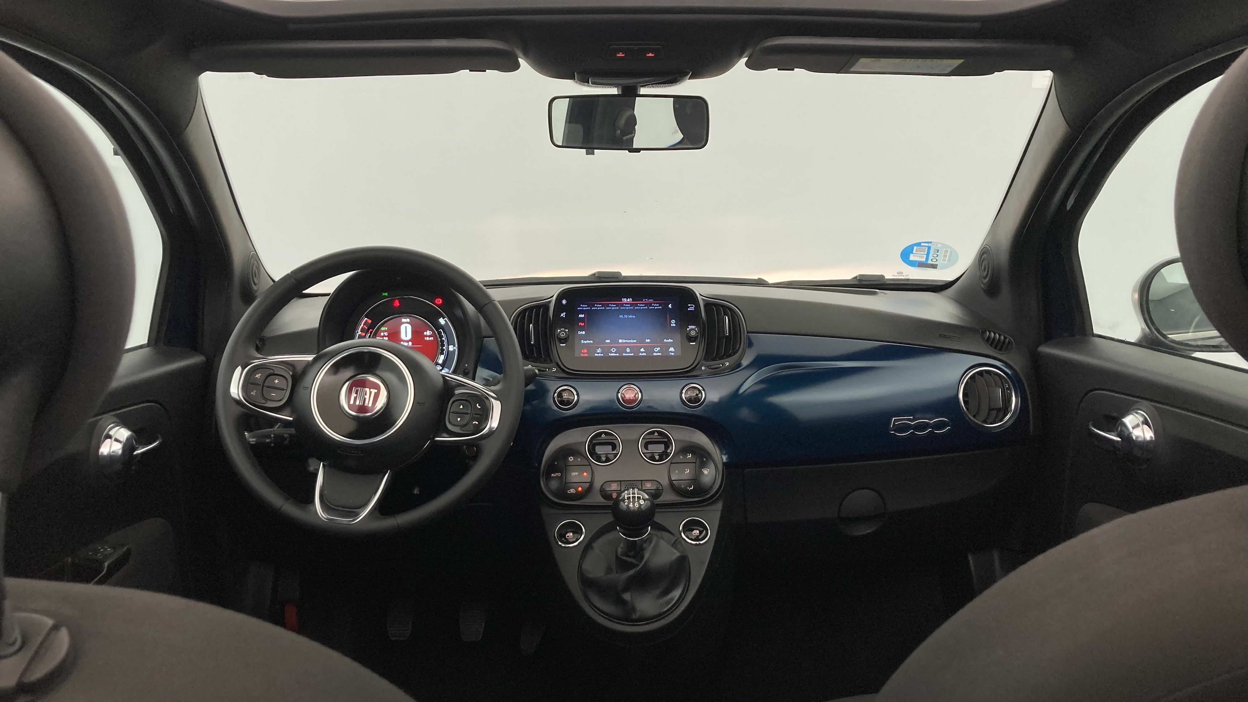 fiat 500c dolcevita 1.0 HYBRID 70 MHEV 2024 blu 16