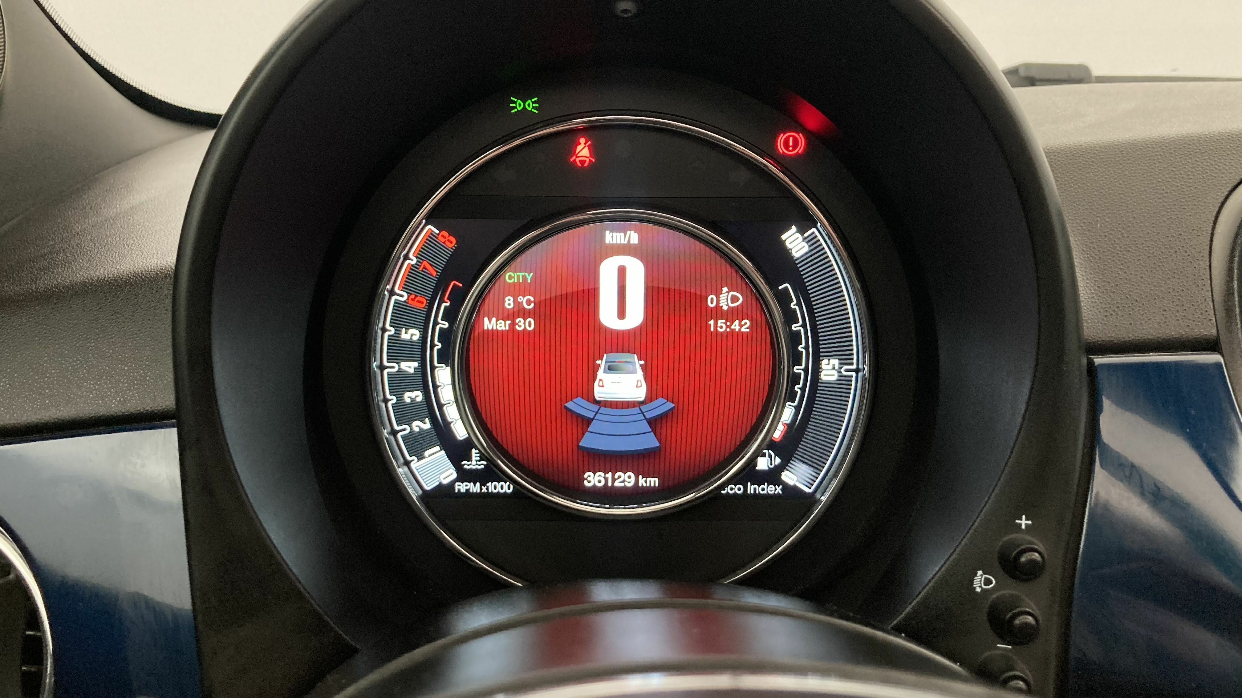 fiat 500c dolcevita 1.0 HYBRID 70 MHEV 2024 blu 18