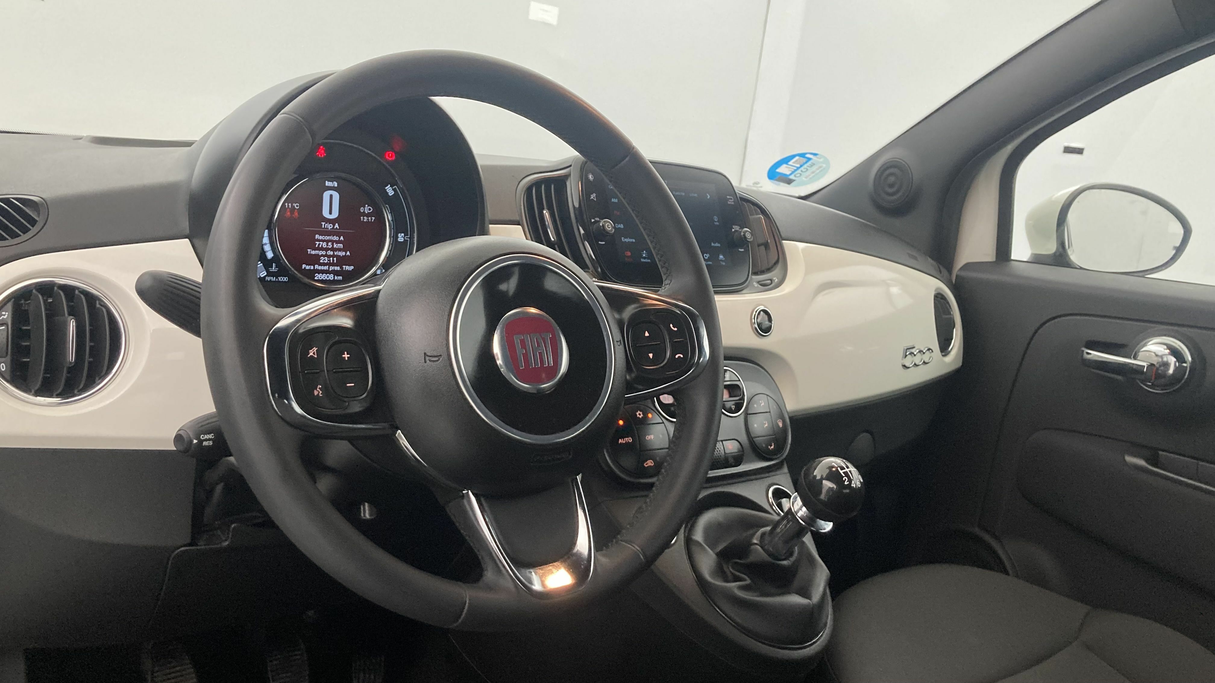 fiat 500c dolcevita 1.0 HYBRID 70 MHEV 2024 bianco 14