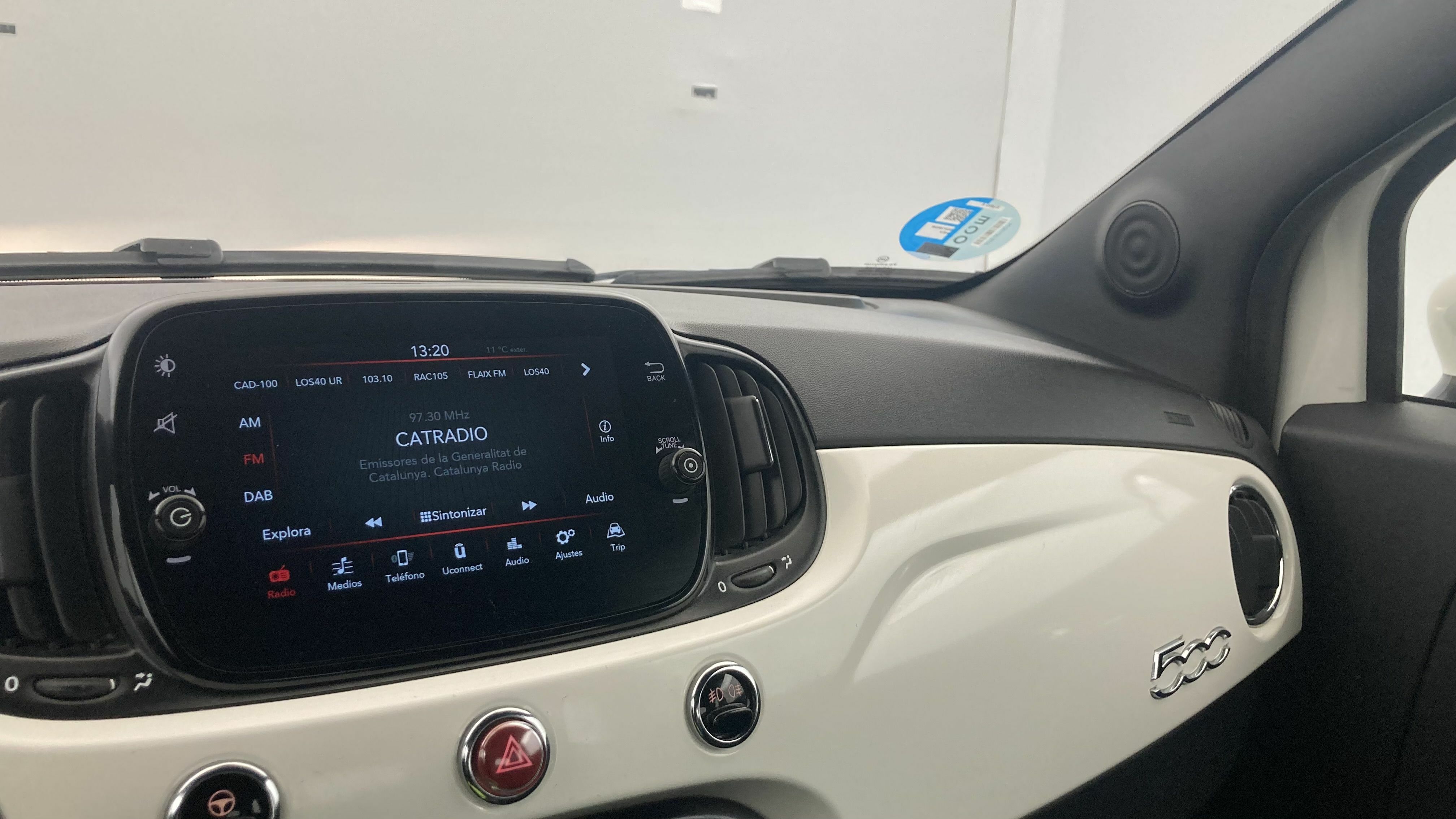 fiat 500c dolcevita 1.0 HYBRID 70 MHEV 2024 bianco 18