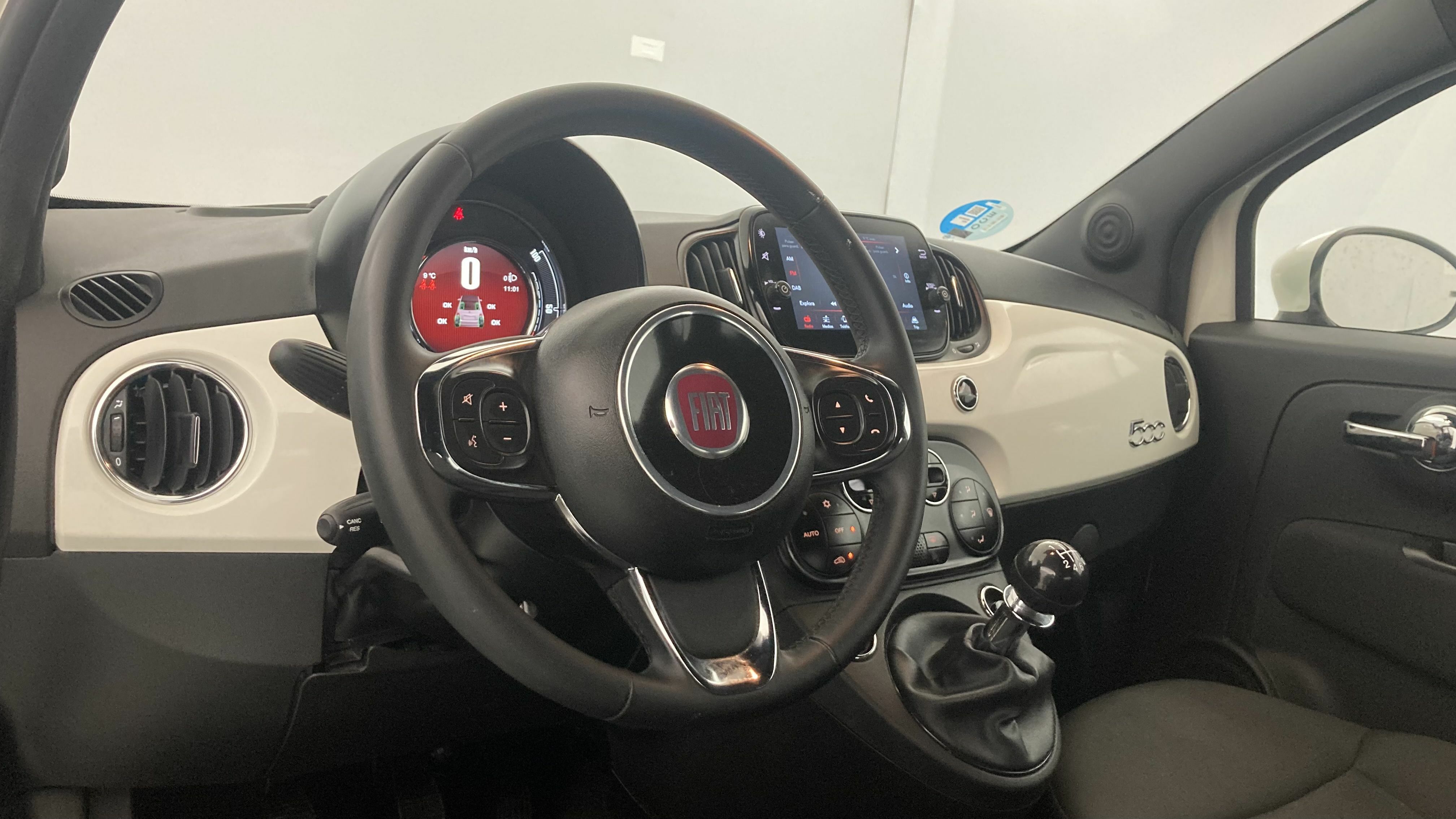 fiat 500c dolcevita 1.0 HYBRID 70 MHEV 2024 bianco 14