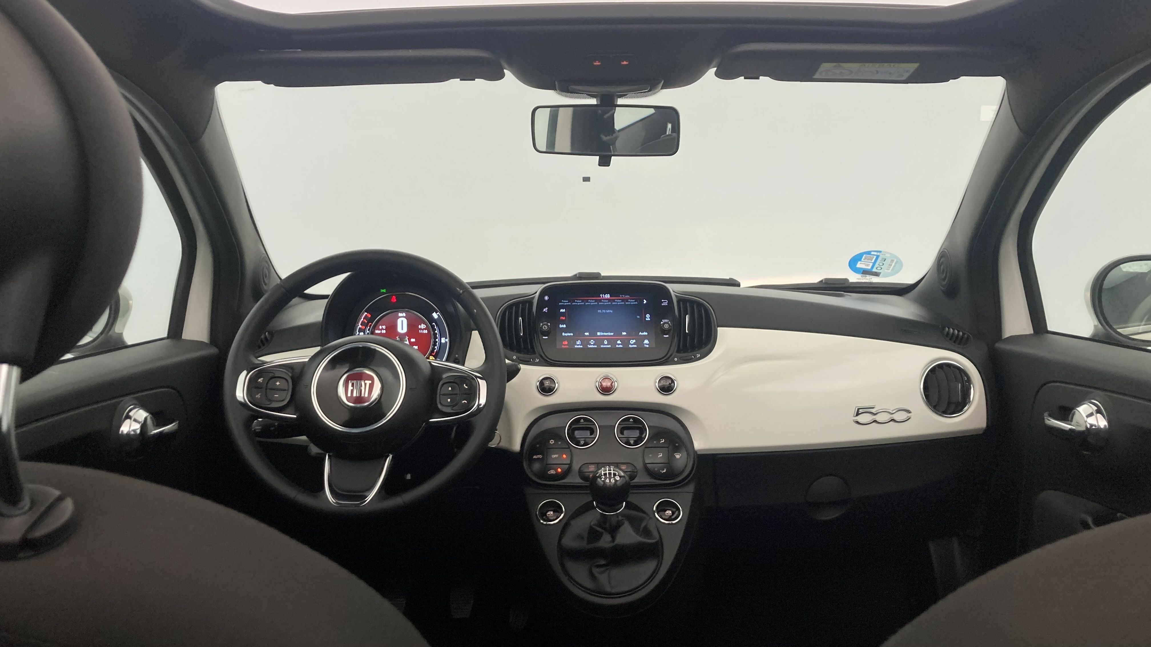 fiat 500c dolcevita 1.0 HYBRID 70 MHEV 2024 bianco 15