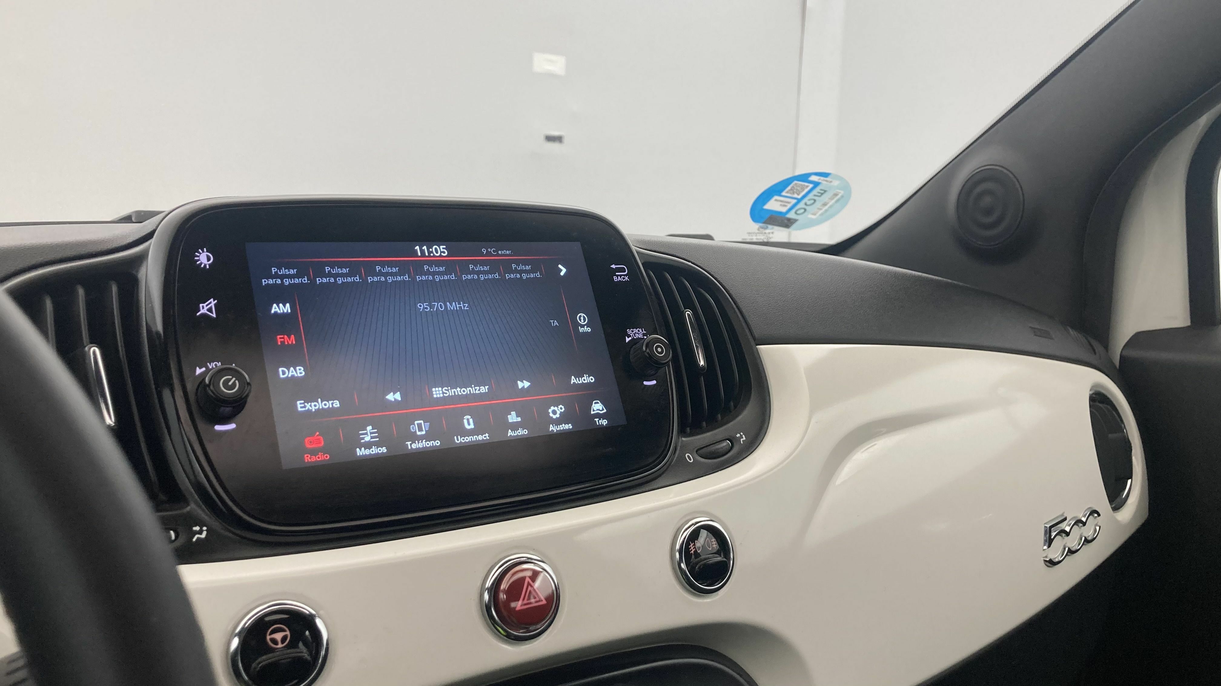 fiat 500c dolcevita 1.0 HYBRID 70 MHEV 2024 bianco 18