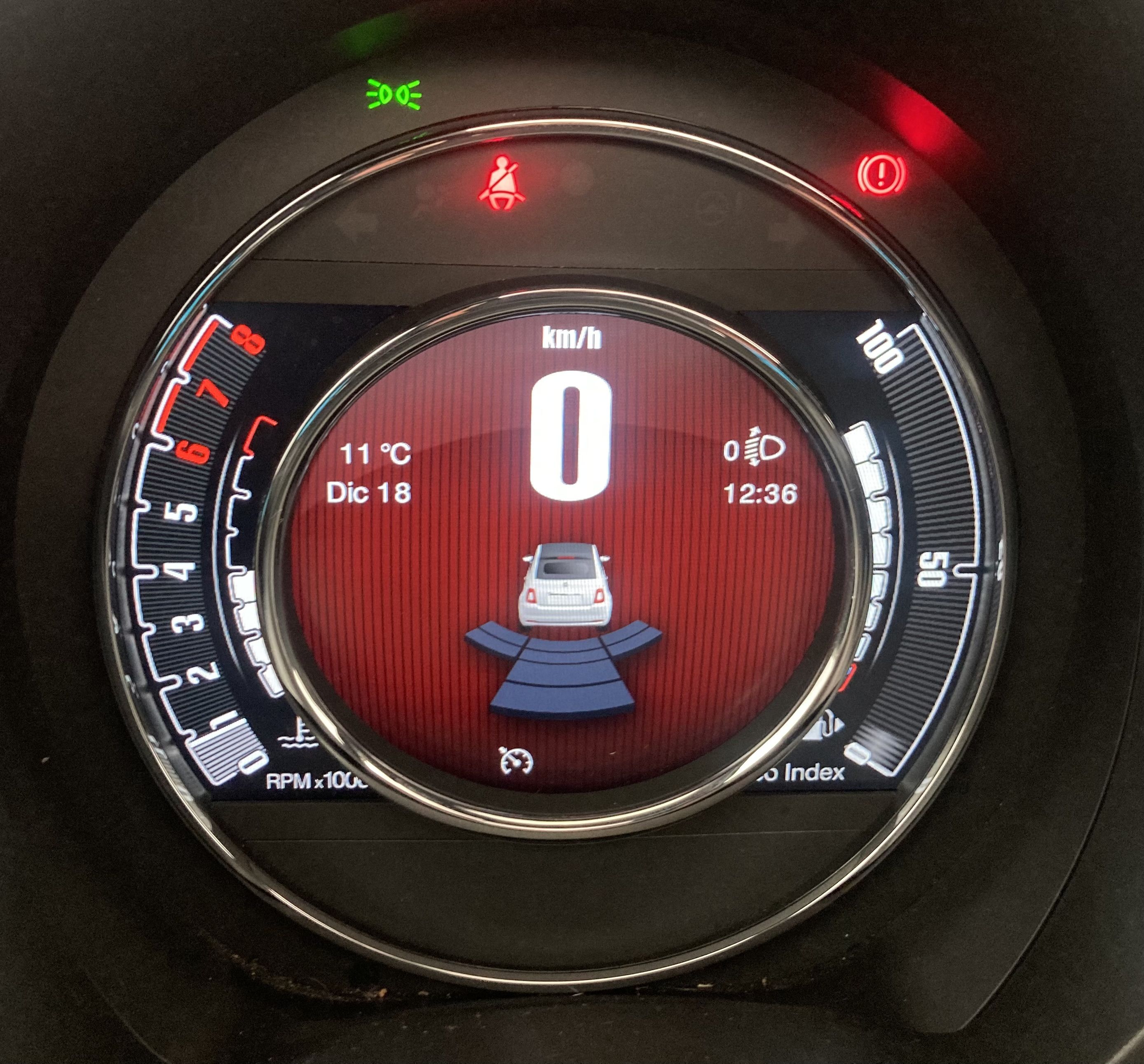 fiat 500c dolcevita 1.0 HYBRID 70 MHEV 2024 bianco 15