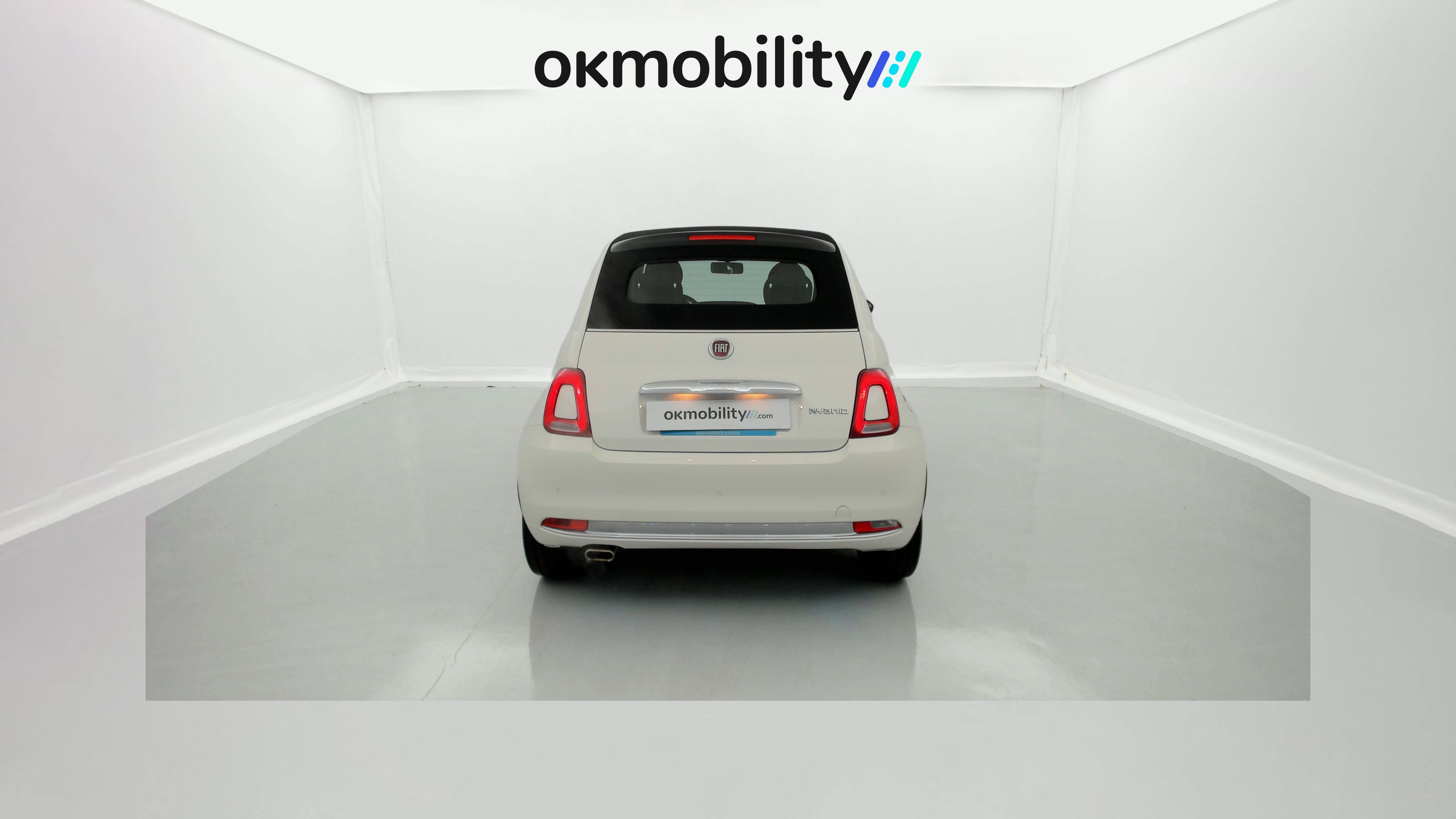 fiat 500c dolcevita 1.0 HYBRID 70 MHEV 2024 bianco 12