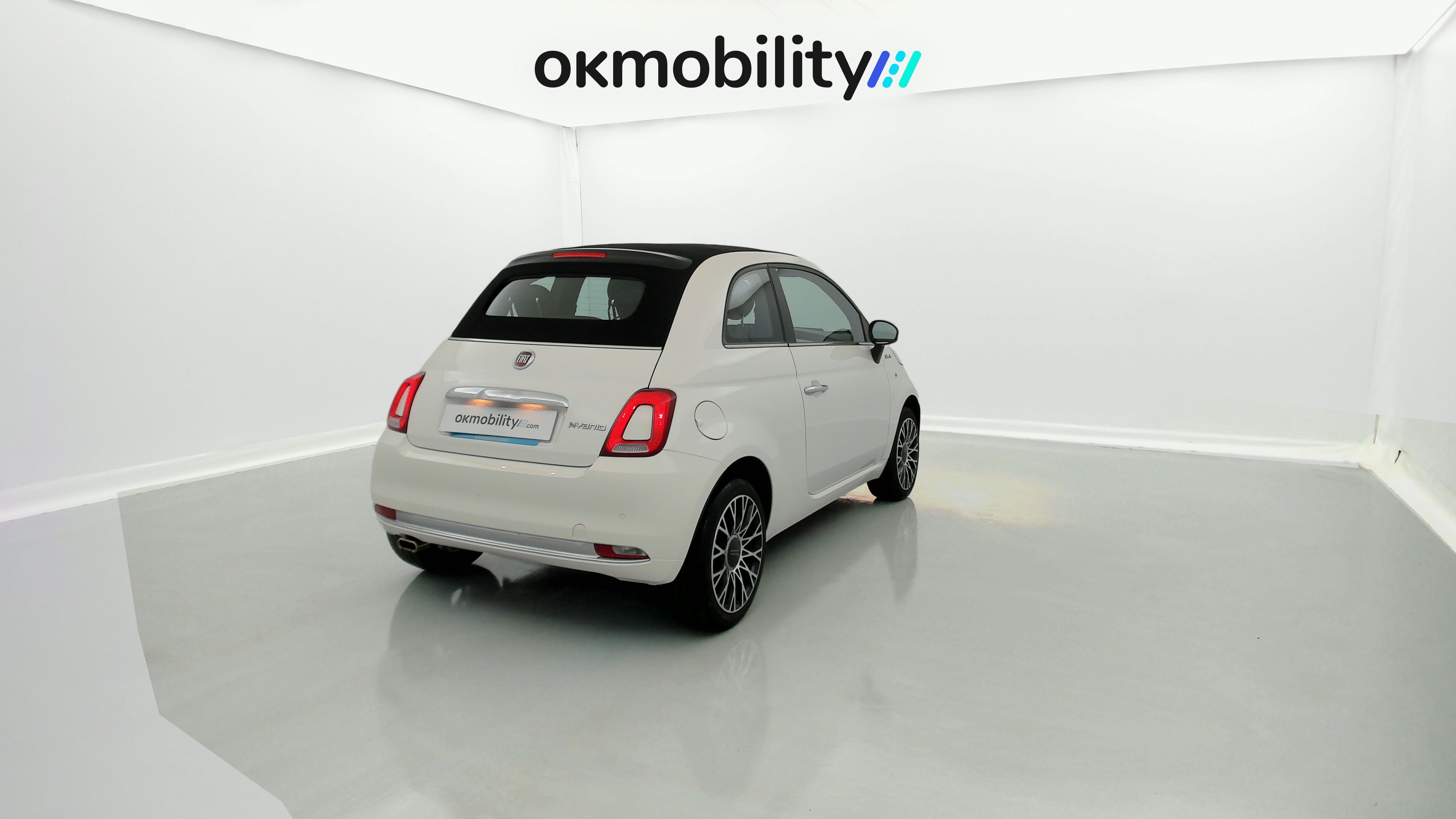 fiat 500c dolcevita 1.0 HYBRID 70 MHEV 2024 bianco 13