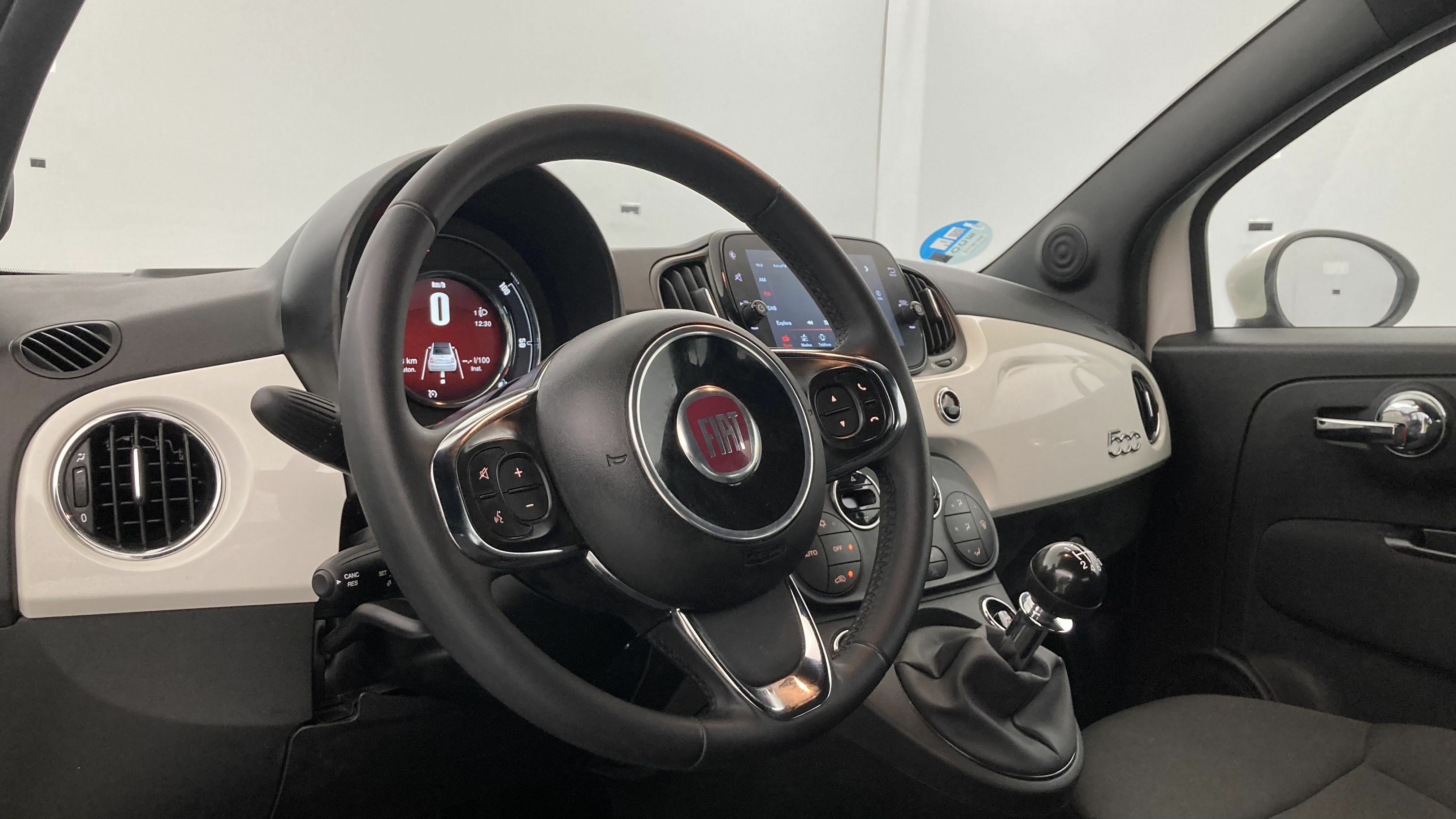 fiat 500c dolcevita 1.0 HYBRID 70 MHEV 2024 bianco 15