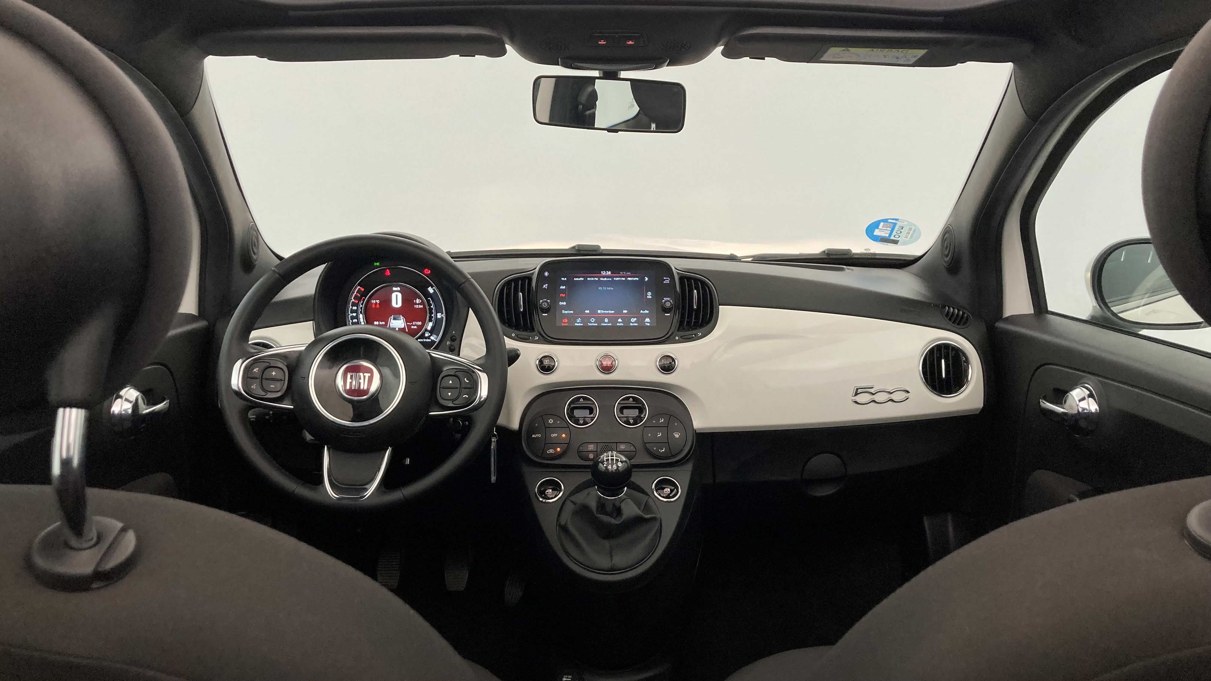 fiat 500c dolcevita 1.0 HYBRID 70 MHEV 2024 bianco 16