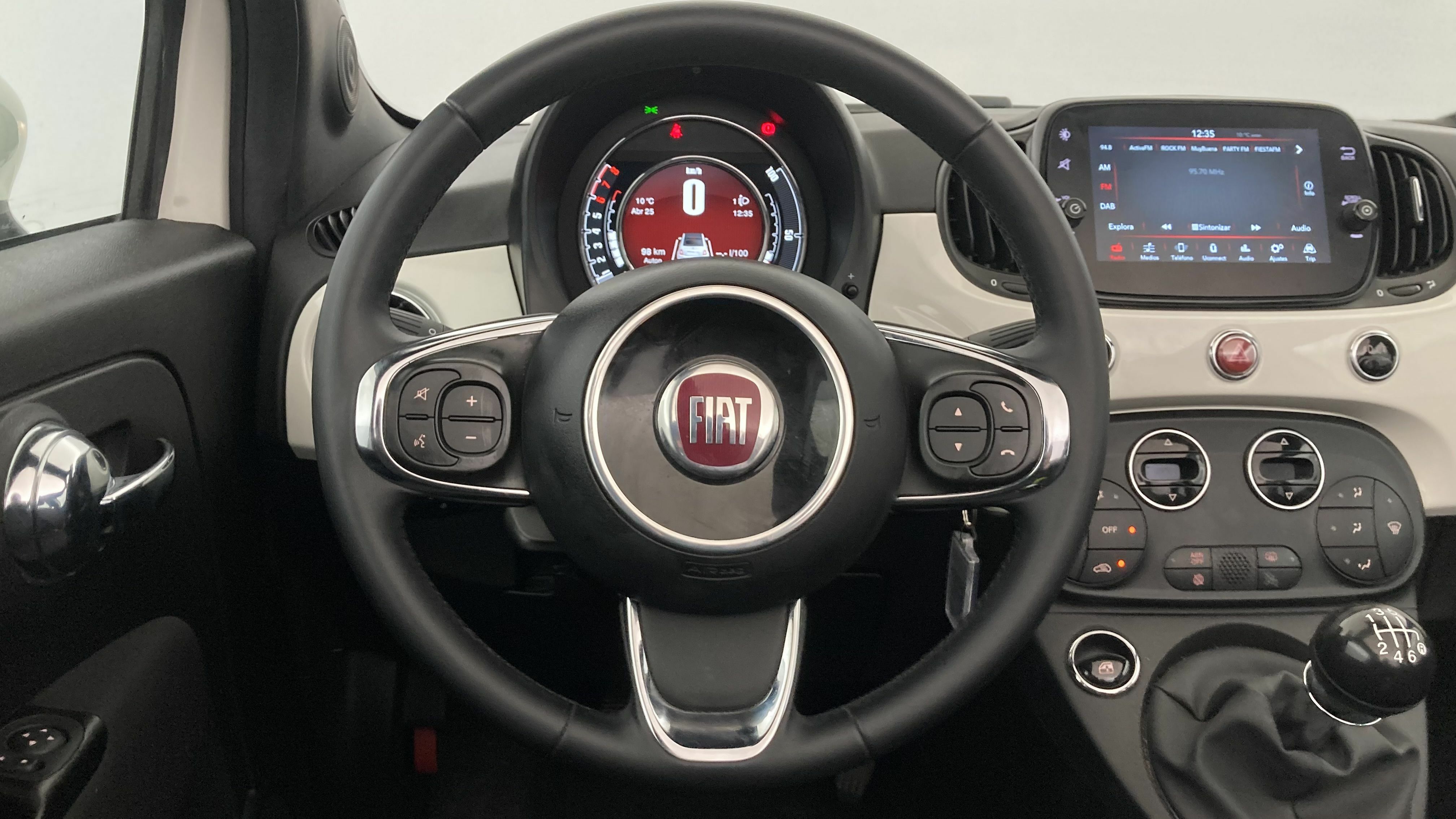 fiat 500c dolcevita 1.0 HYBRID 70 MHEV 2024 bianco 17