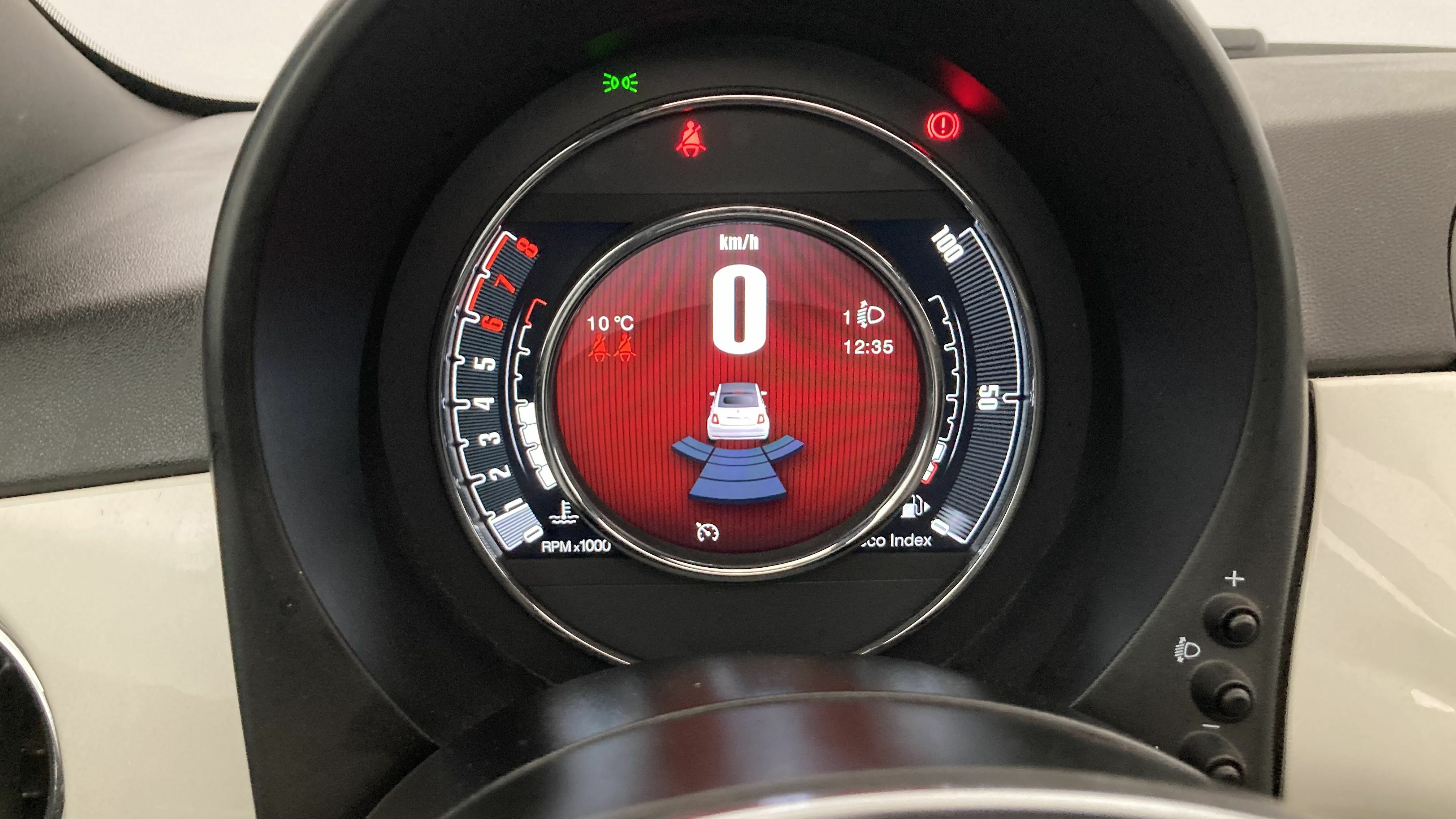 fiat 500c dolcevita 1.0 HYBRID 70 MHEV 2024 bianco 18