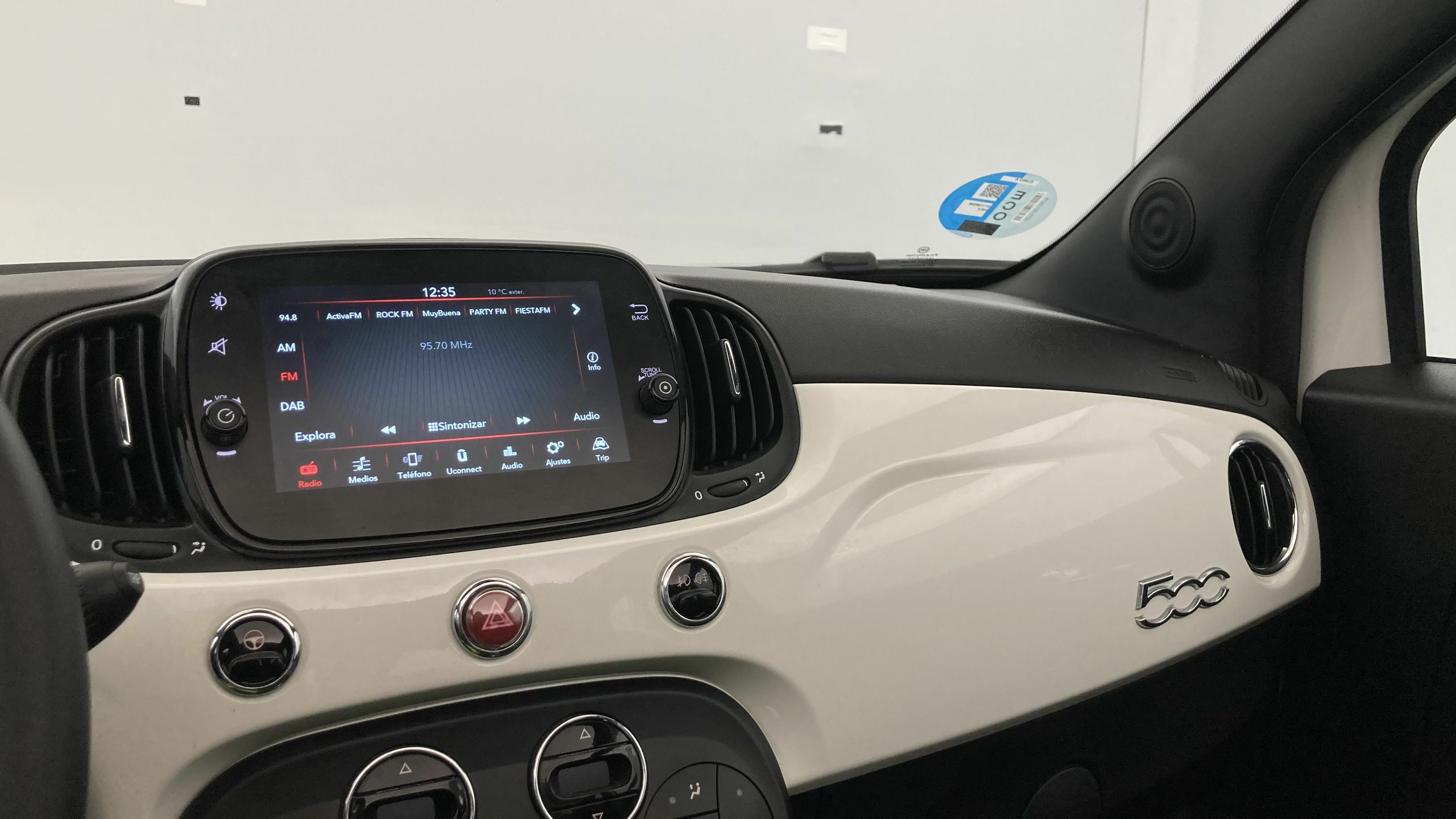 fiat 500c dolcevita 1.0 HYBRID 70 MHEV 2024 bianco 19