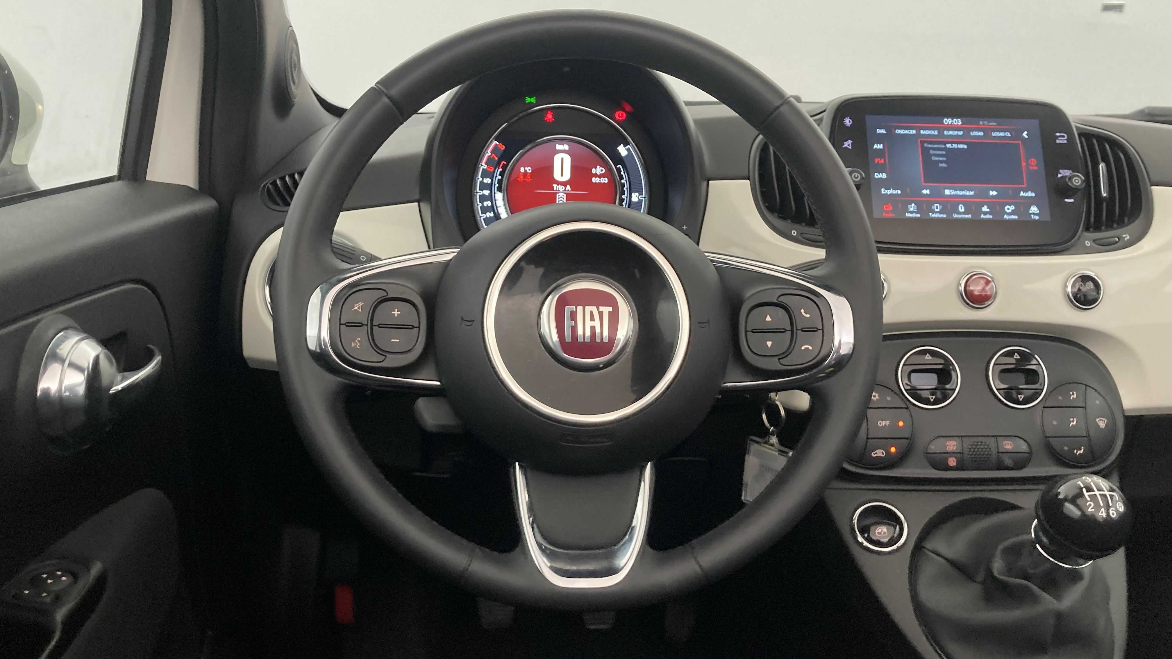 fiat 500c dolcevita 1.0 HYBRID 70 MHEV 2024 bianco 16