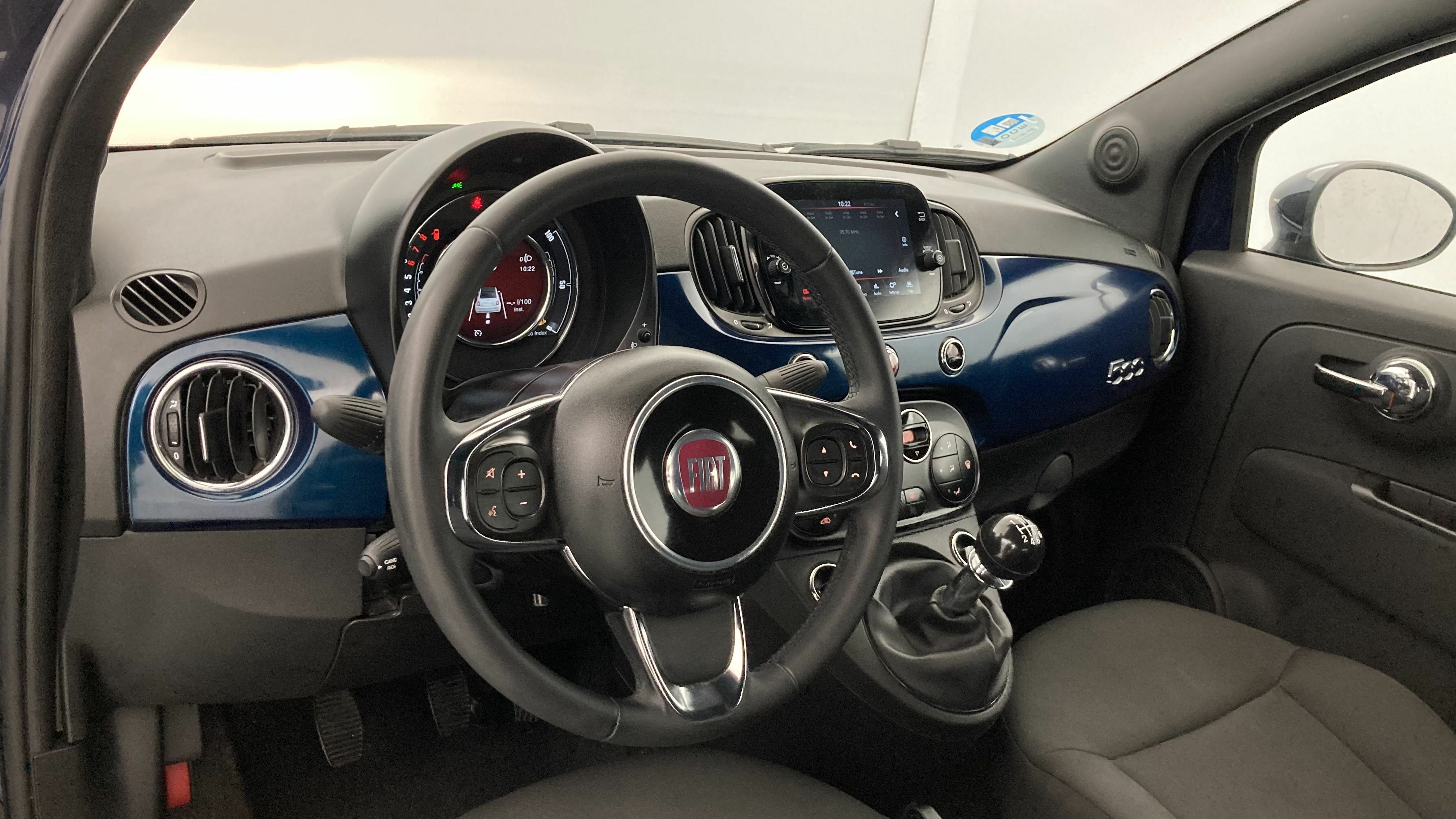 fiat 500c dolcevita 1.0 HYBRID 70 MHEV 2024 blu 14