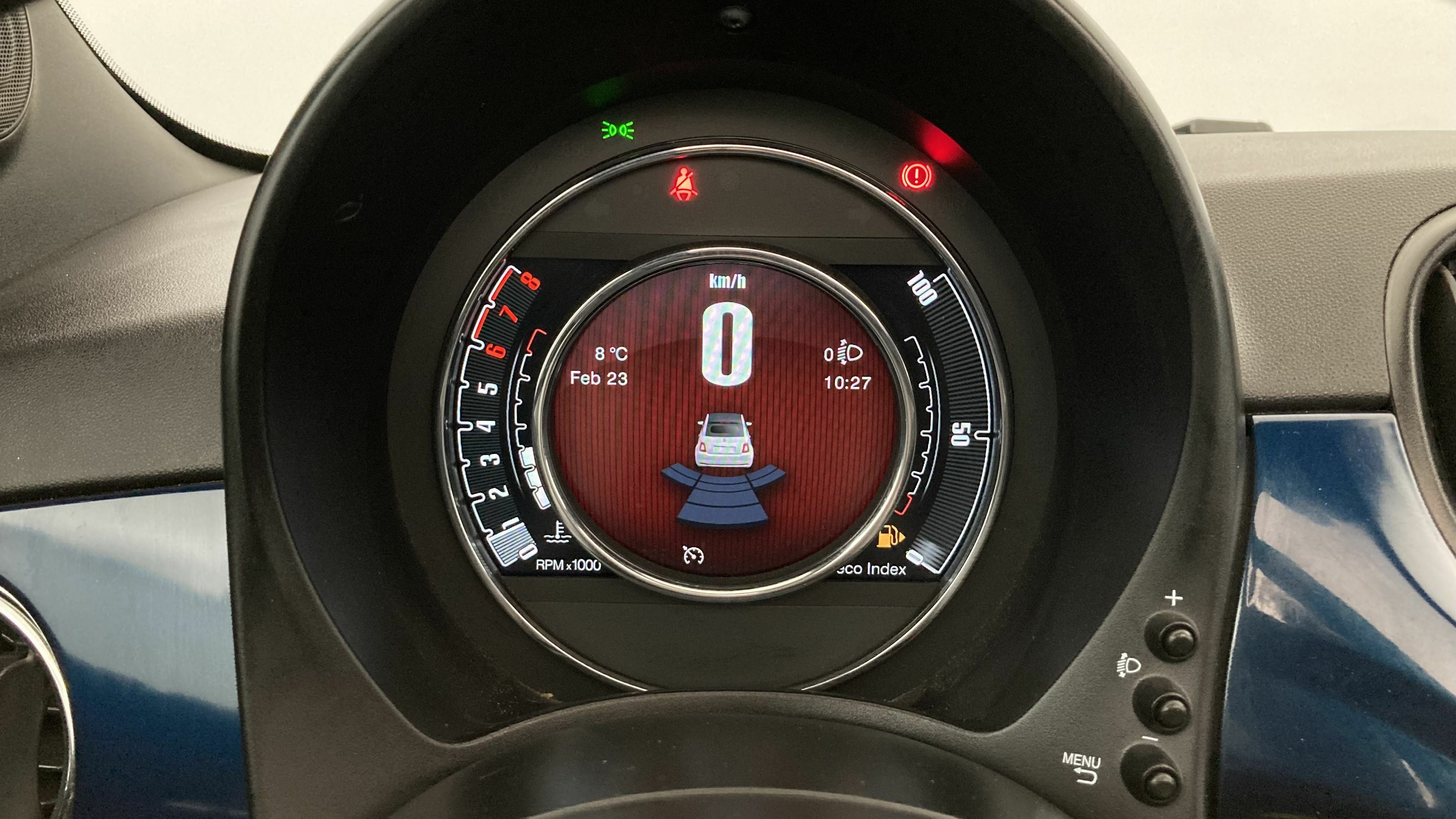 fiat 500c dolcevita 1.0 HYBRID 70 MHEV 2024 blu 17