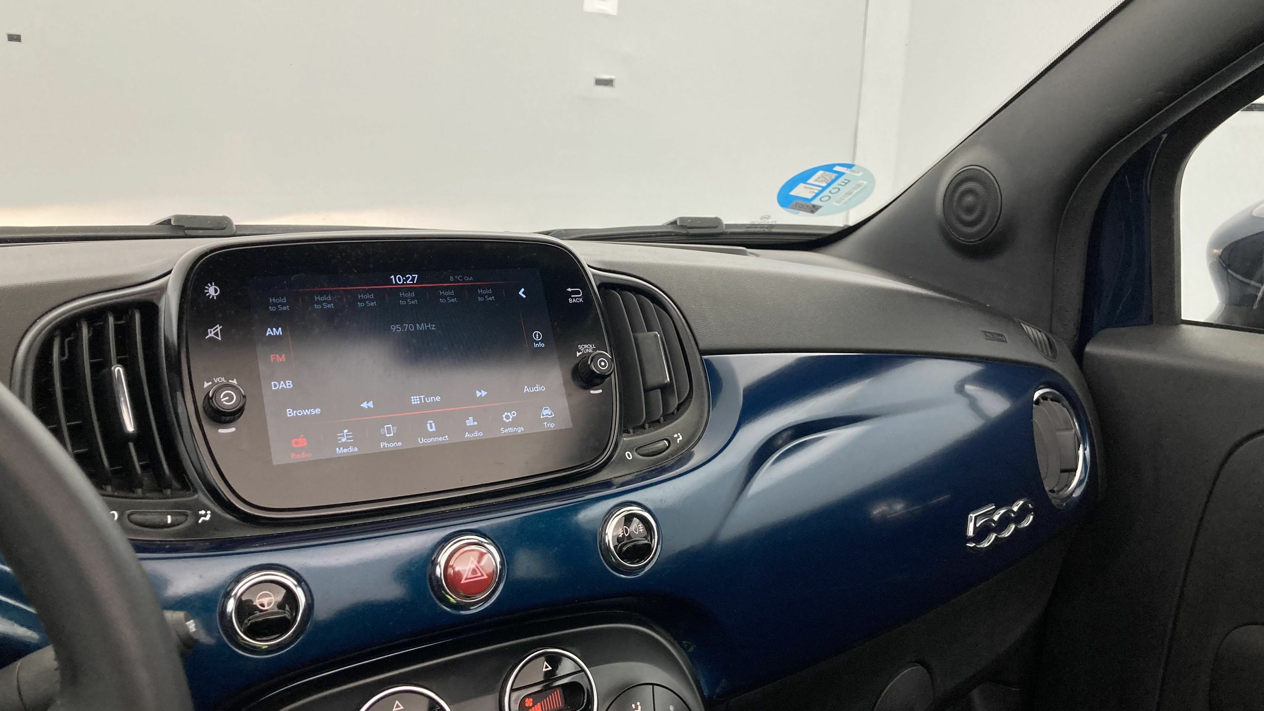 fiat 500c dolcevita 1.0 HYBRID 70 MHEV 2024 blu 18