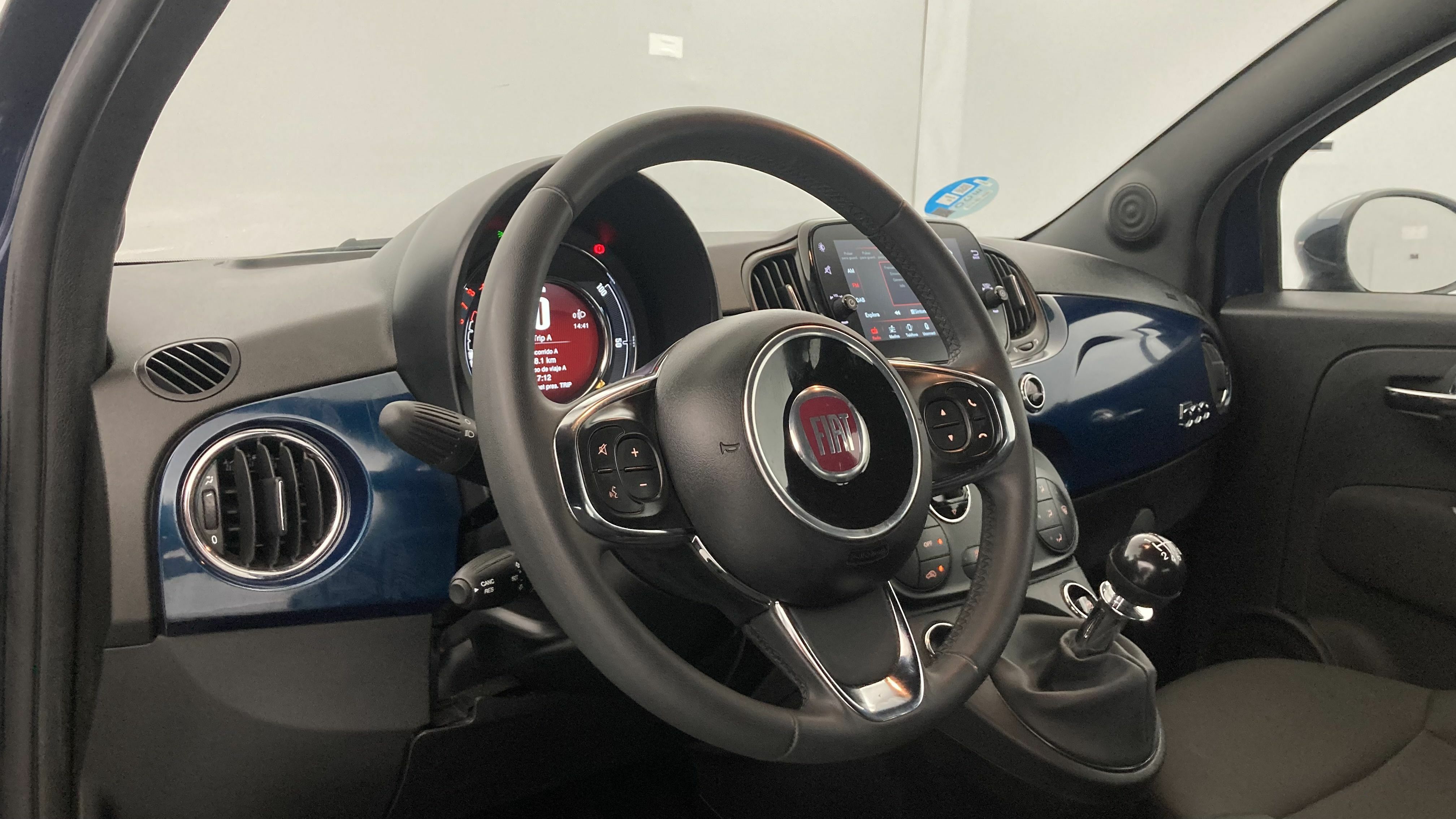 fiat 500c dolcevita 1.0 HYBRID 70 MHEV 2024 blu 14