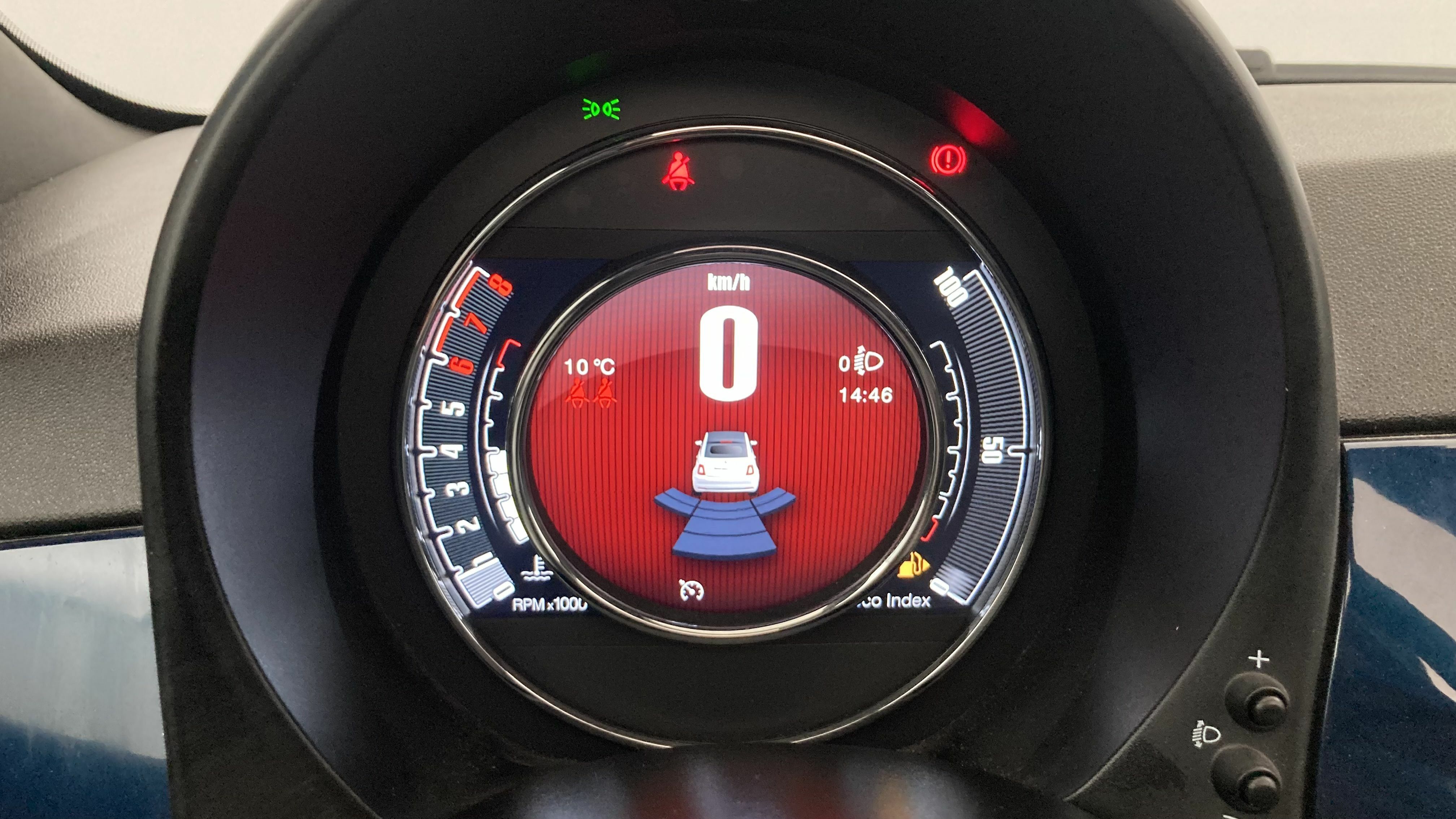 fiat 500c dolcevita 1.0 HYBRID 70 MHEV 2024 blu 17