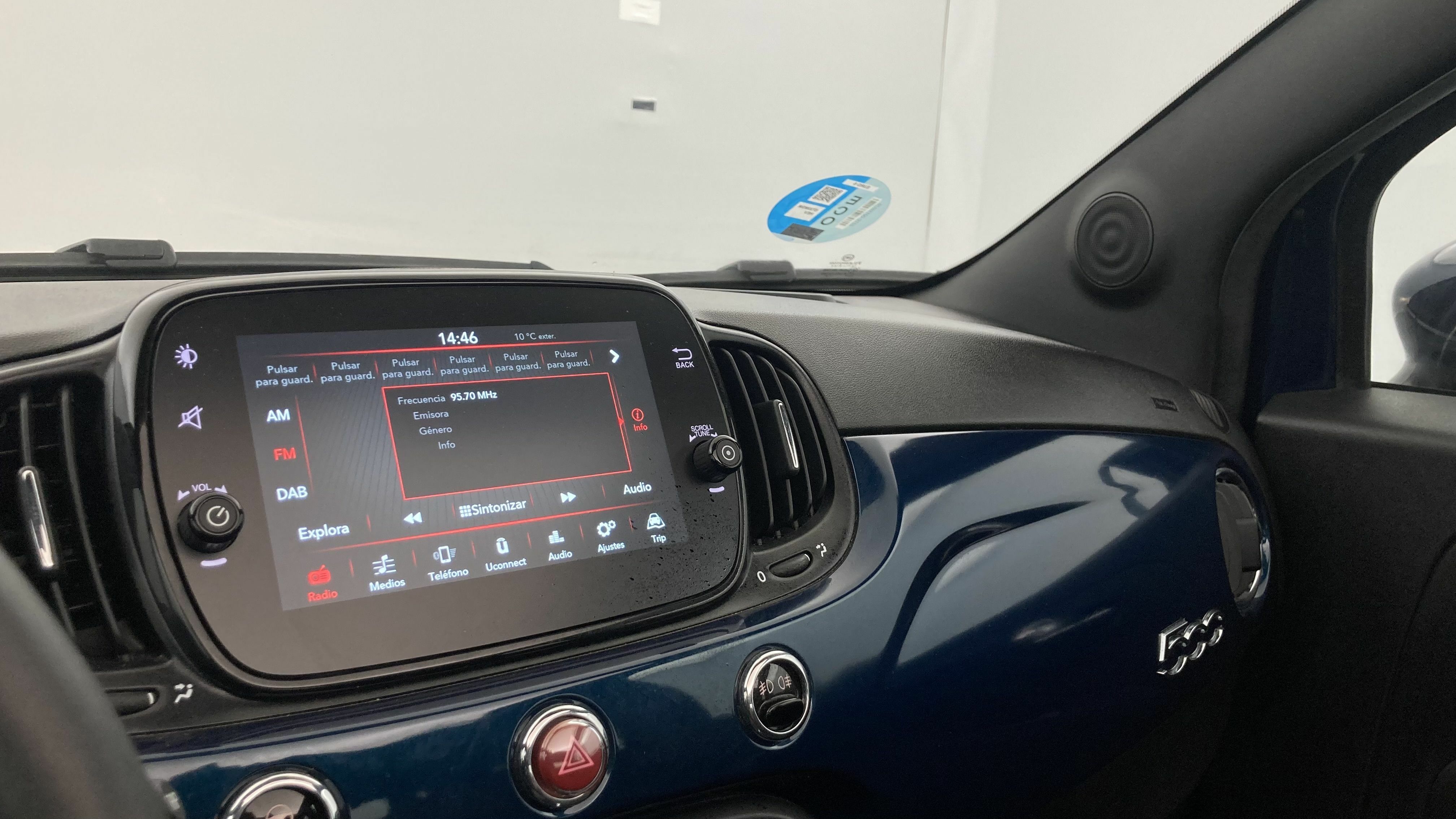 fiat 500c dolcevita 1.0 HYBRID 70 MHEV 2024 blu 18