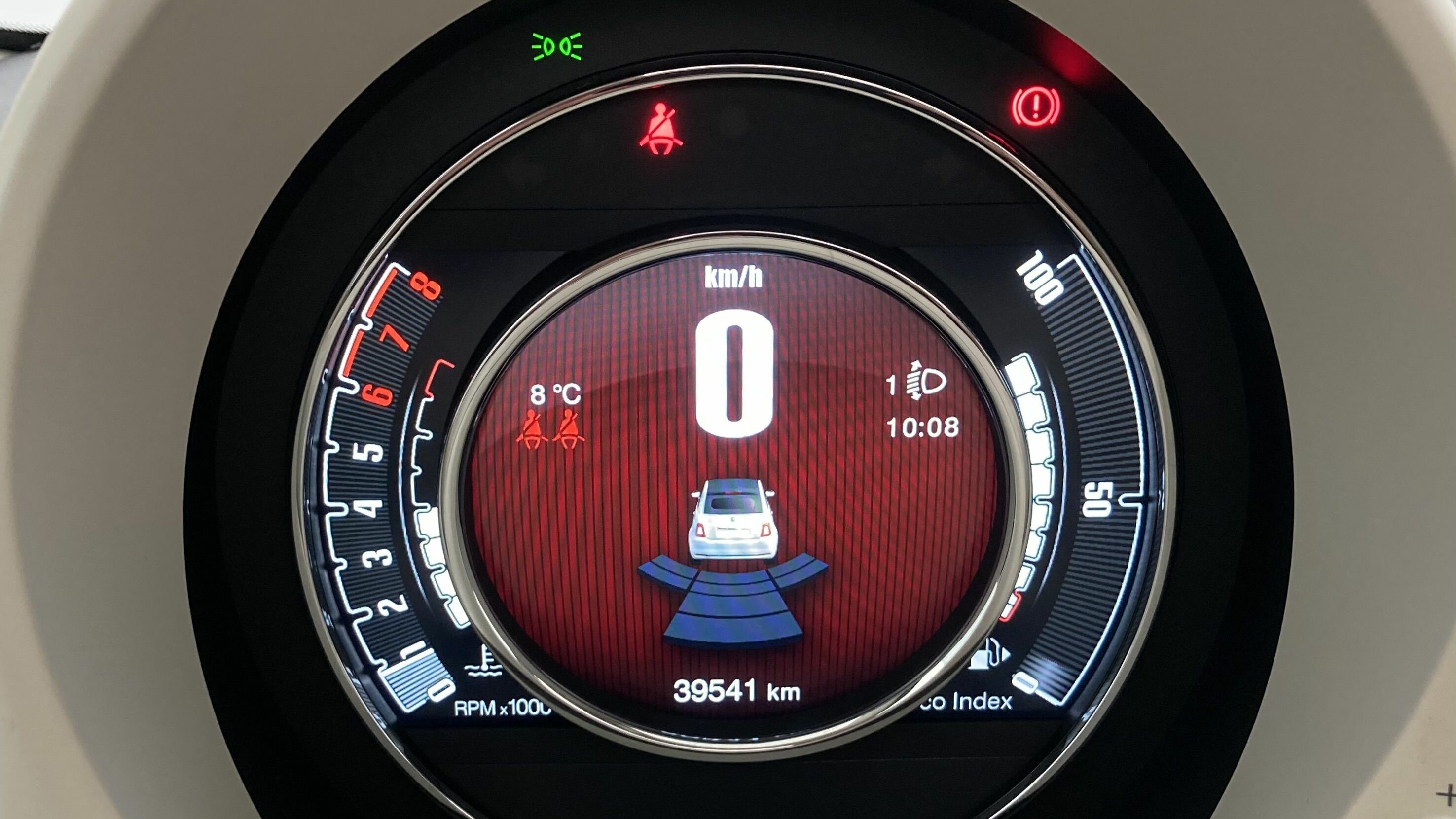 fiat 500c dolcevita 1.0 HYBRID 70 MHEV 2024 bianco 17