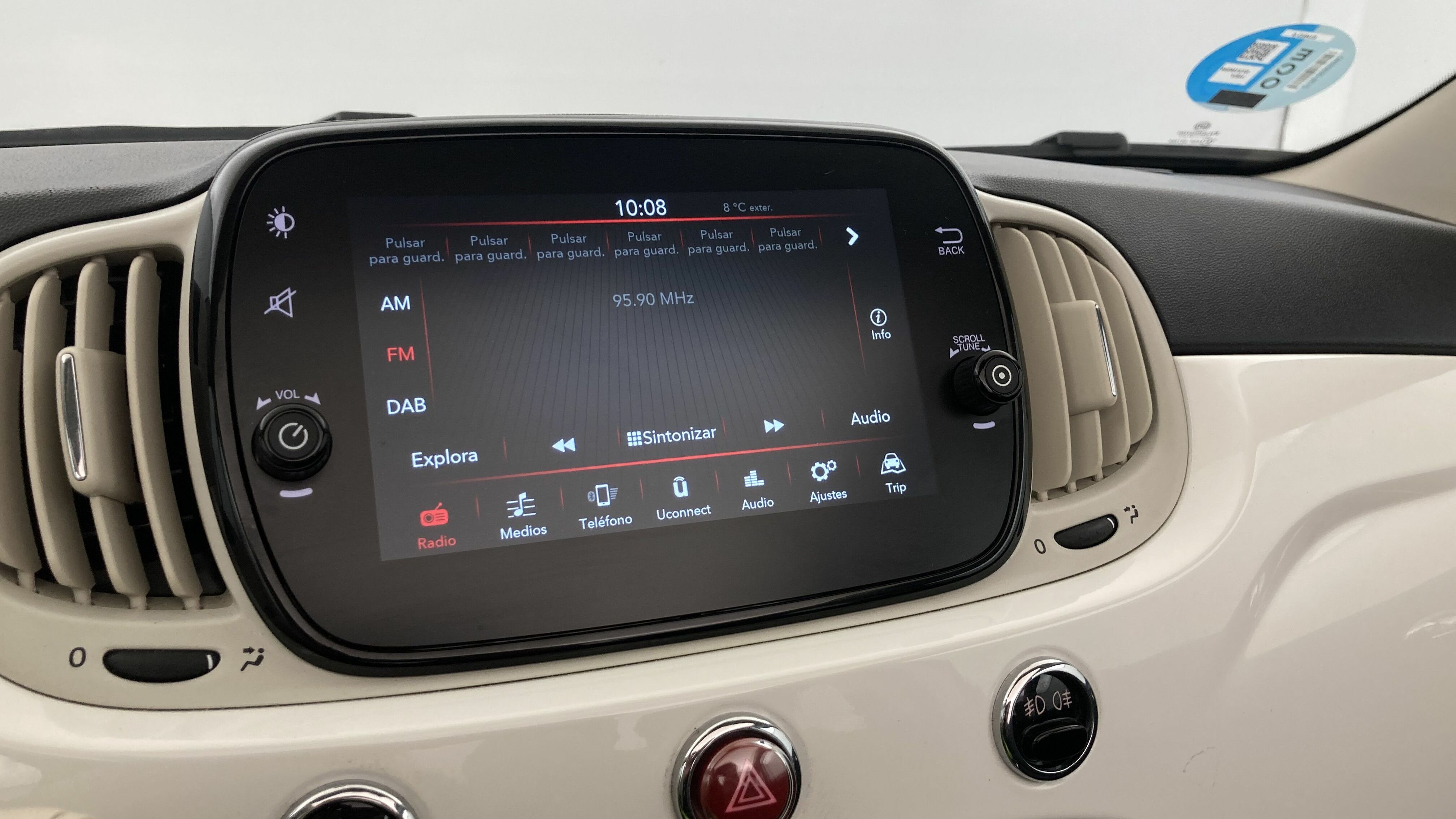 fiat 500c dolcevita 1.0 HYBRID 70 MHEV 2024 bianco 18