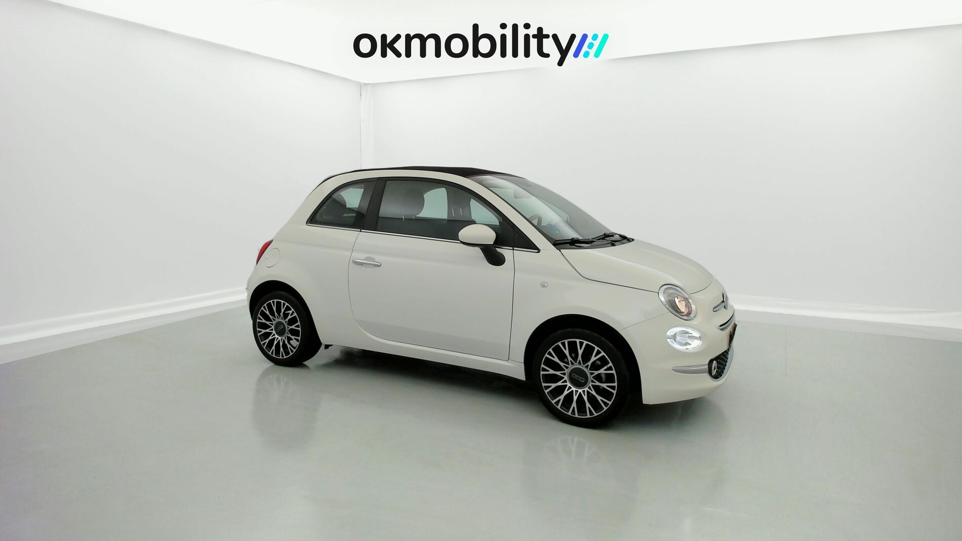fiat 500c dolcevita 1.0 HYBRID 70 MHEV 2024 bianco 2