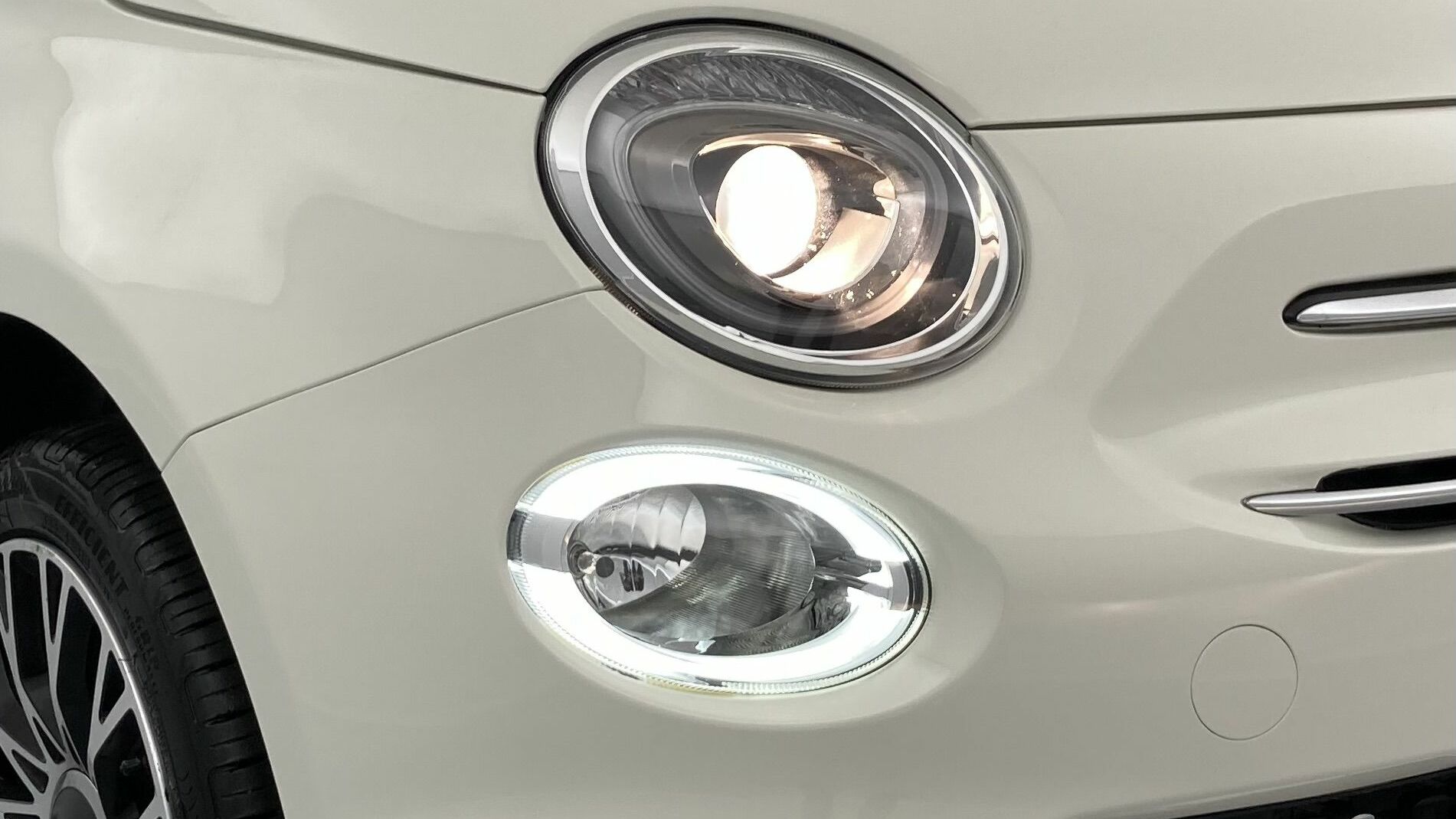 fiat 500c dolcevita 1.0 HYBRID 70 MHEV 2024 bianco 30