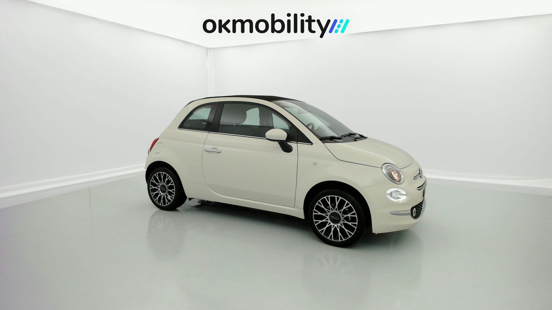 fiat 500c dolcevita 1.0 HYBRID 70 MHEV 2024 bianco 2