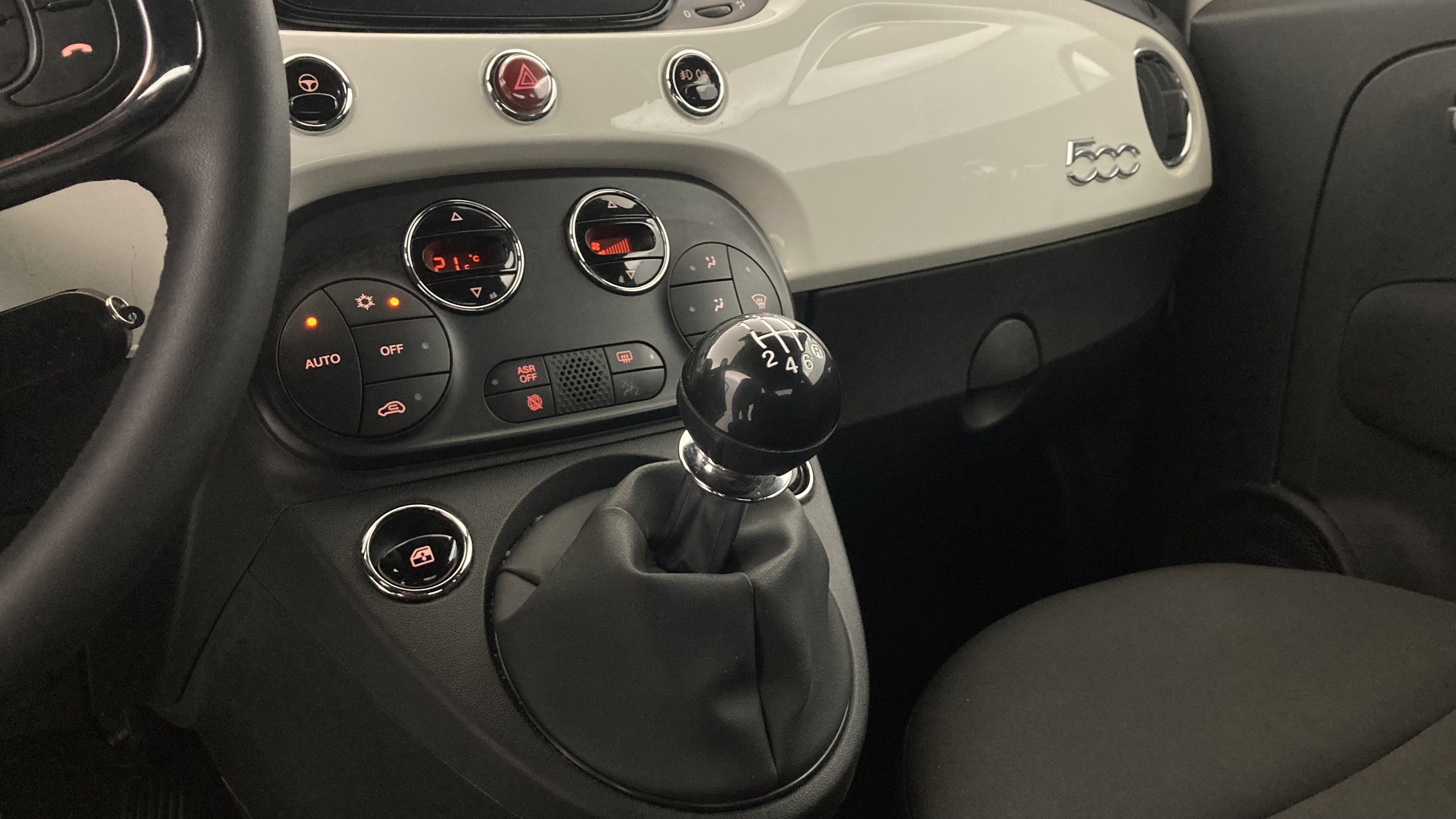 fiat 500c dolcevita 1.0 HYBRID 70 MHEV 2024 bianco 12