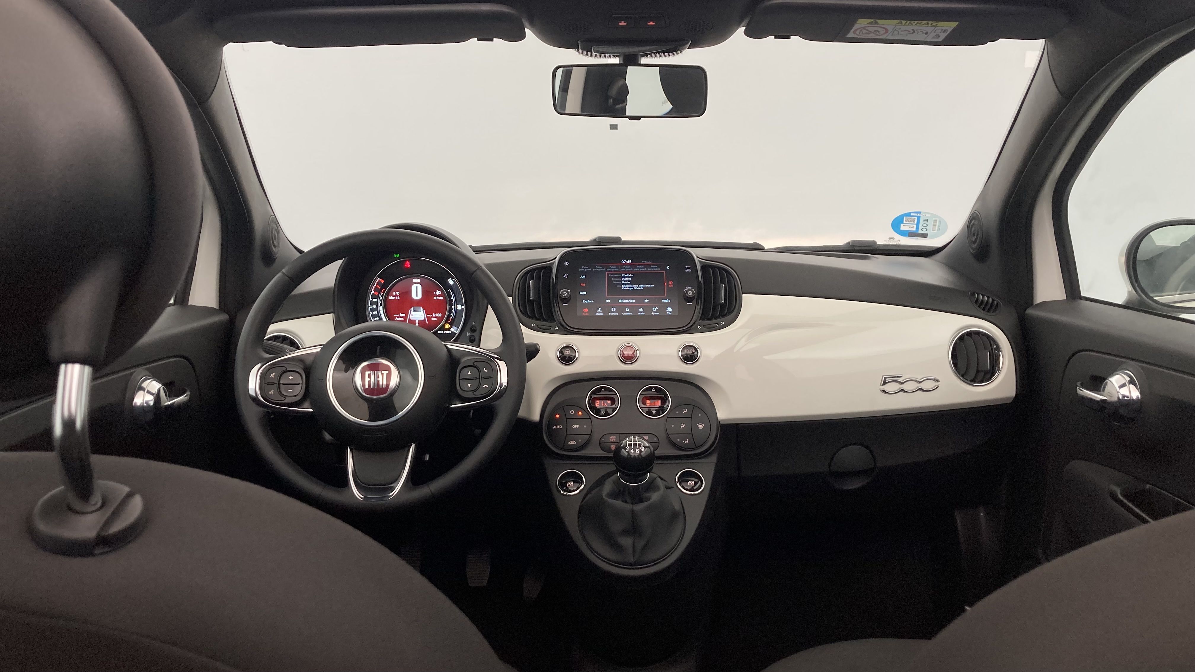 fiat 500c dolcevita 1.0 HYBRID 70 MHEV 2024 bianco 31