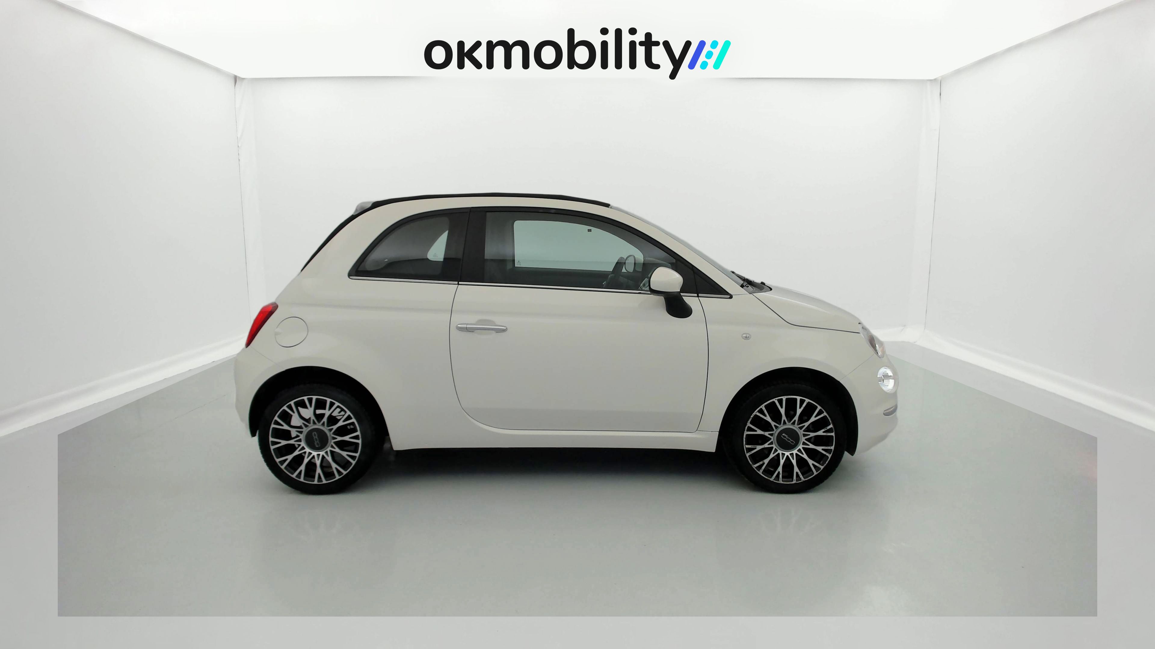 fiat 500c dolcevita 1.0 HYBRID 70 MHEV 2024 bianco 2