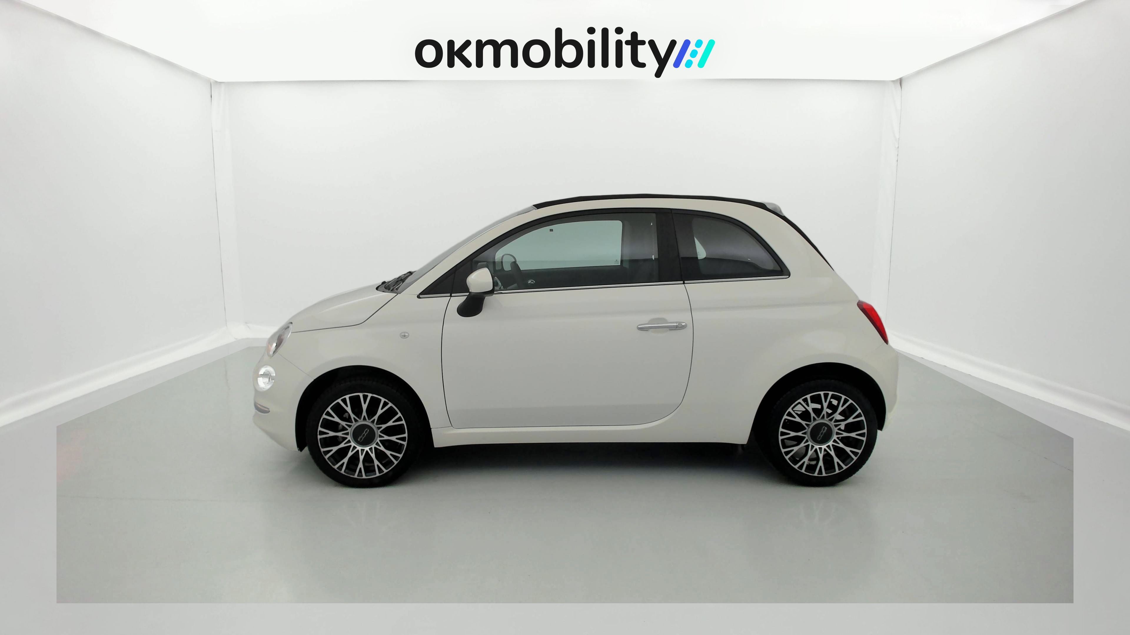 fiat 500c dolcevita 1.0 HYBRID 70 MHEV 2024 bianco 7