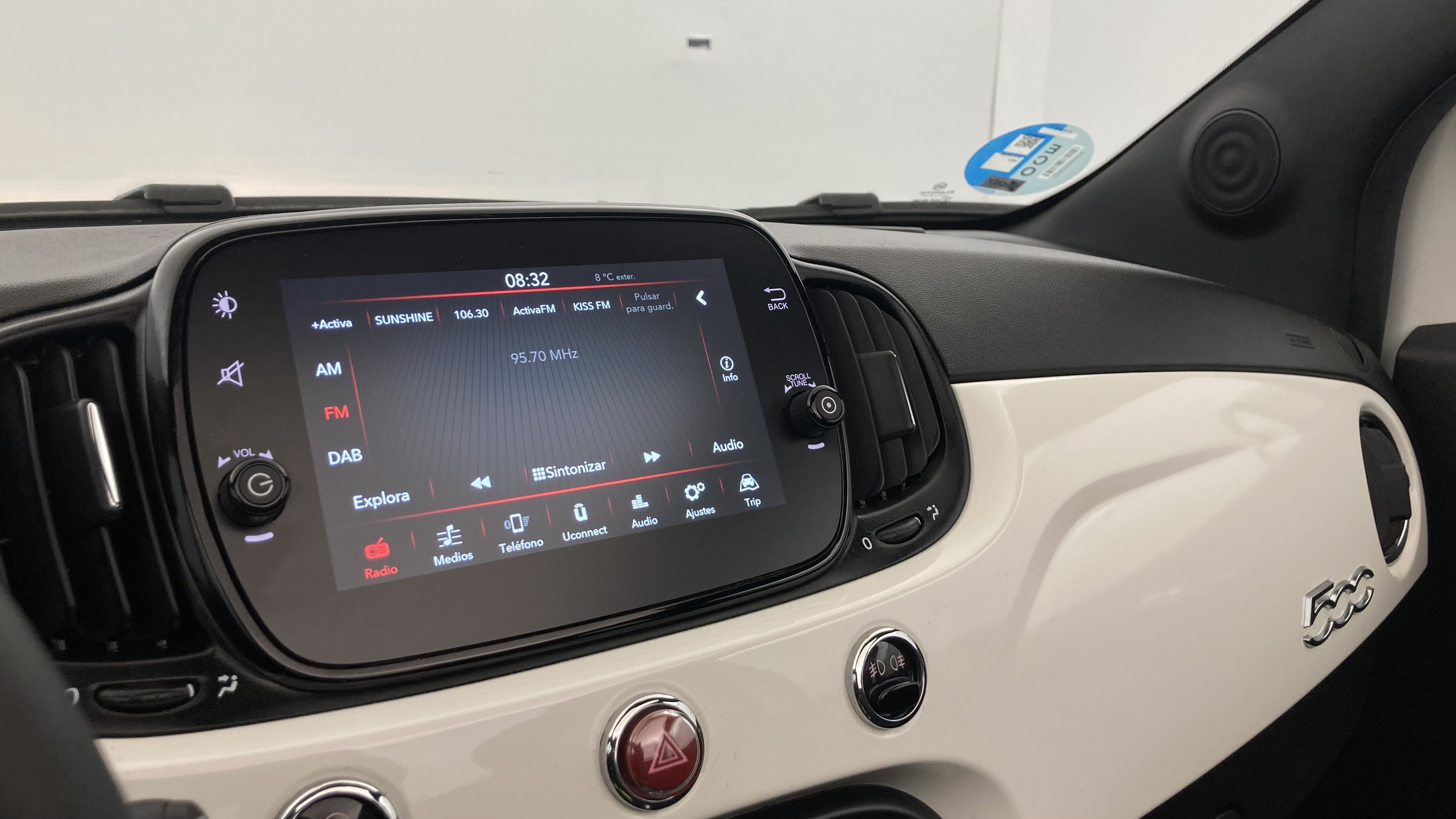 fiat 500c dolcevita 1.0 HYBRID 70 MHEV 2024 bianco 26