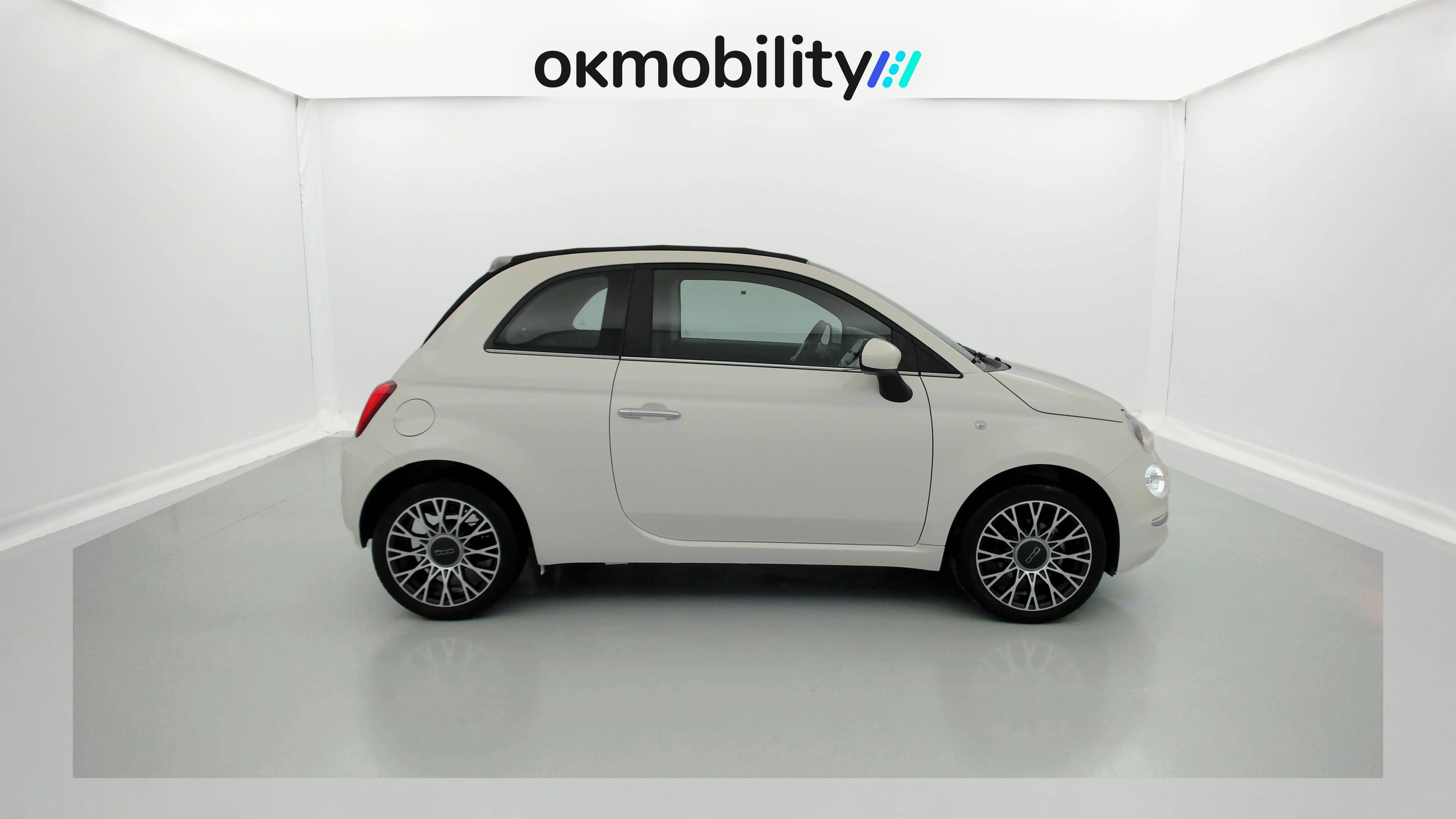 fiat 500c dolcevita 1.0 HYBRID 70 MHEV 2024 bianco 2