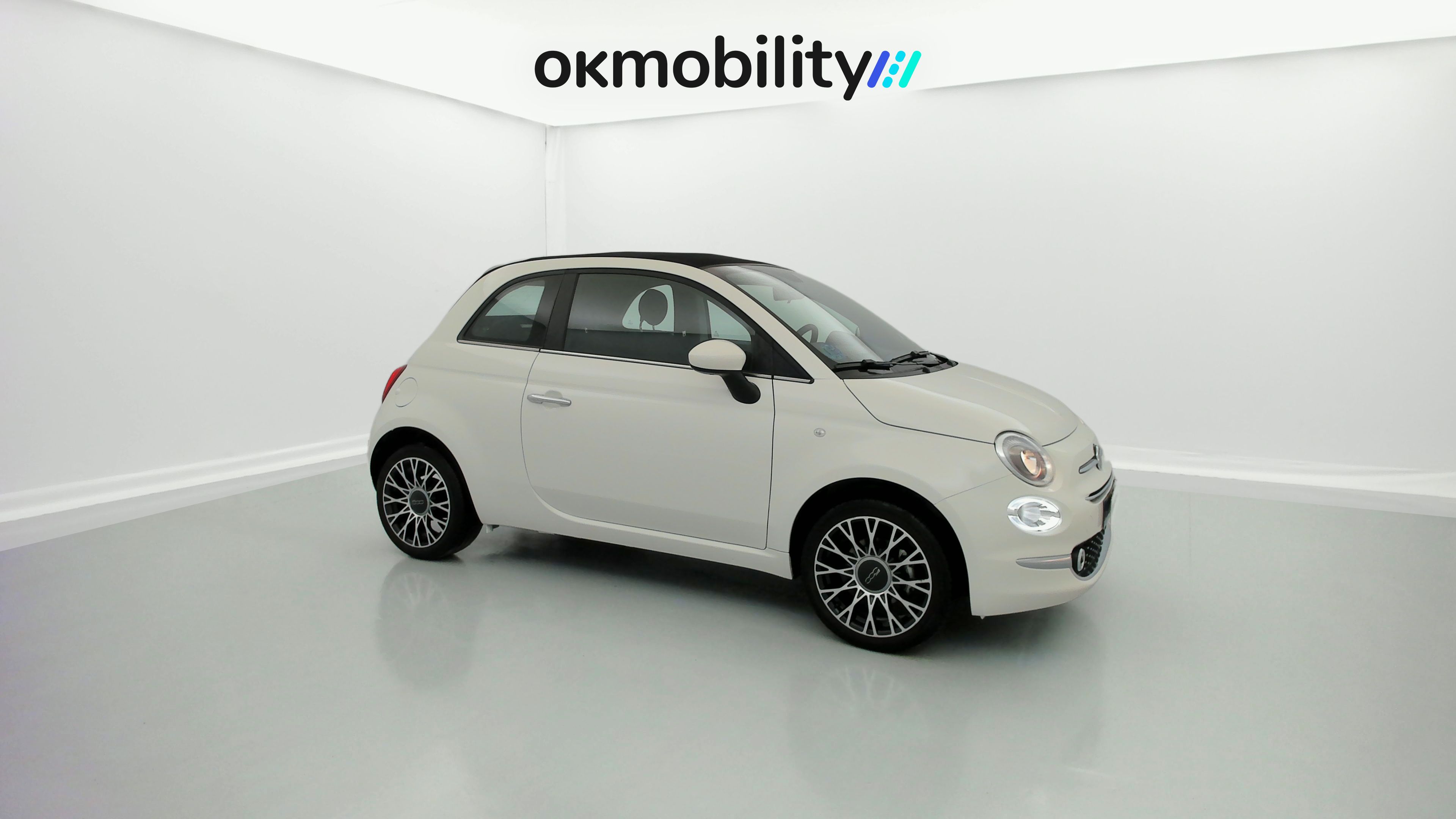 fiat 500c dolcevita 1.0 HYBRID 70 MHEV 2024 bianco 3