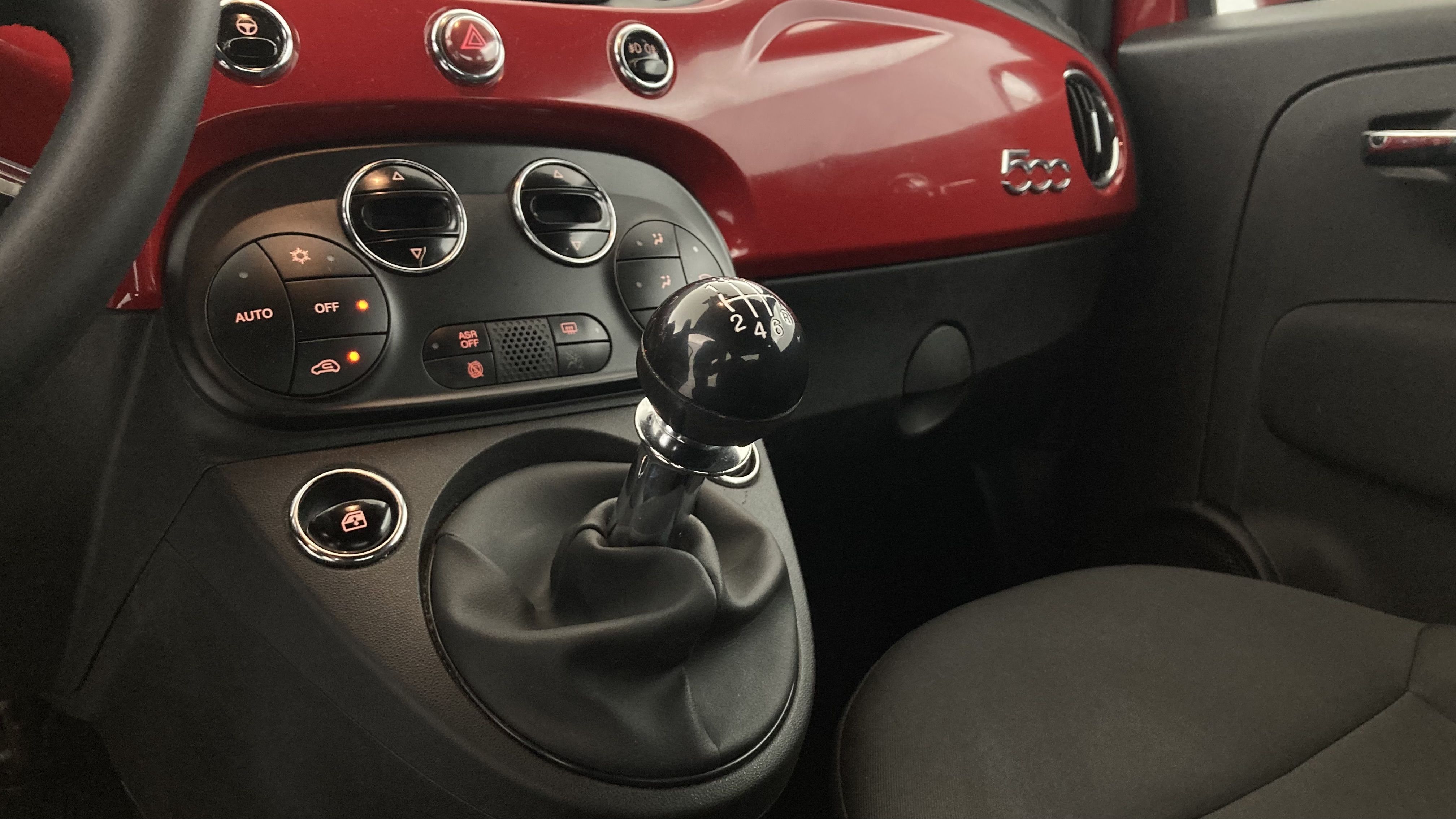 fiat 500c dolcevita 1.0 HYBRID 70 MHEV 2024 rosso corsa 12