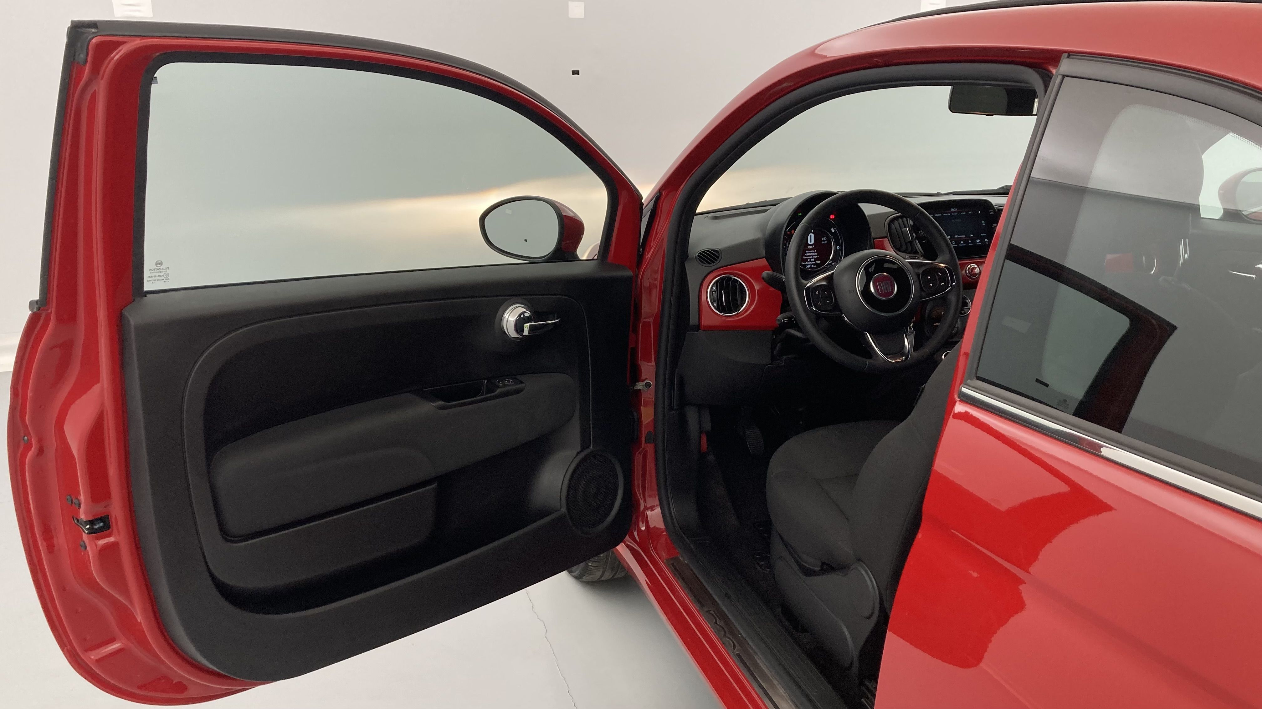 fiat 500c dolcevita 1.0 HYBRID 70 MHEV 2024 rosso corsa 19